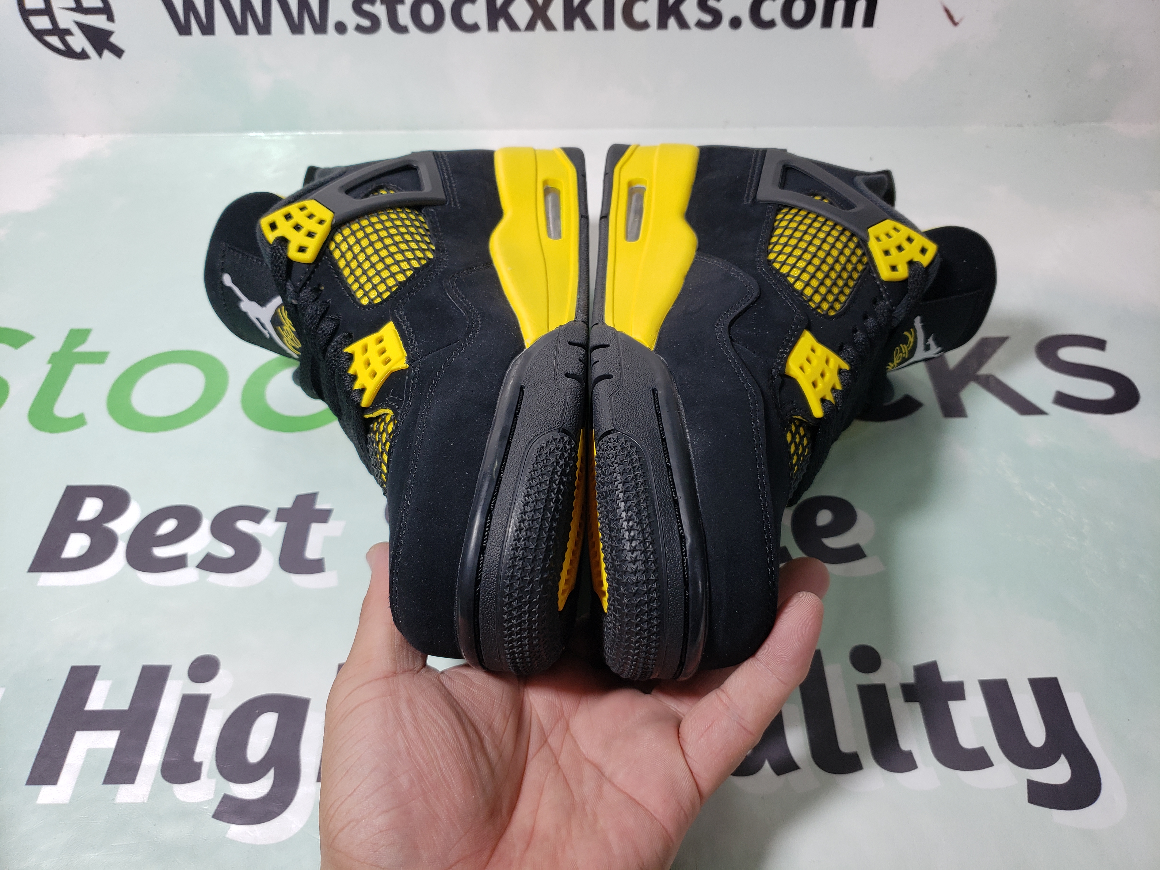 PK God Batch Air Jordan 4 Retro Thunder DH6927-017 review stockxkicks 02