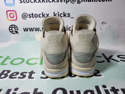 PK God Batch Air Jordan 4 Retro Off-White Sail (W) CV9388-100（This item is women's size, please refer to EUR size when purchasing） review stockxkicks 00