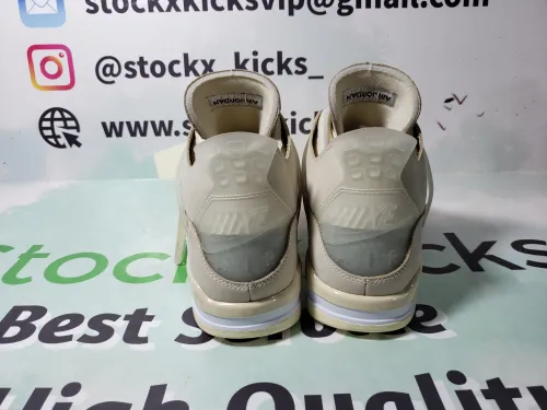 PK God Batch Air Jordan 4 Retro Off-White Sail (W) CV9388-100（This item is women's size, please refer to EUR size when purchasing） review 