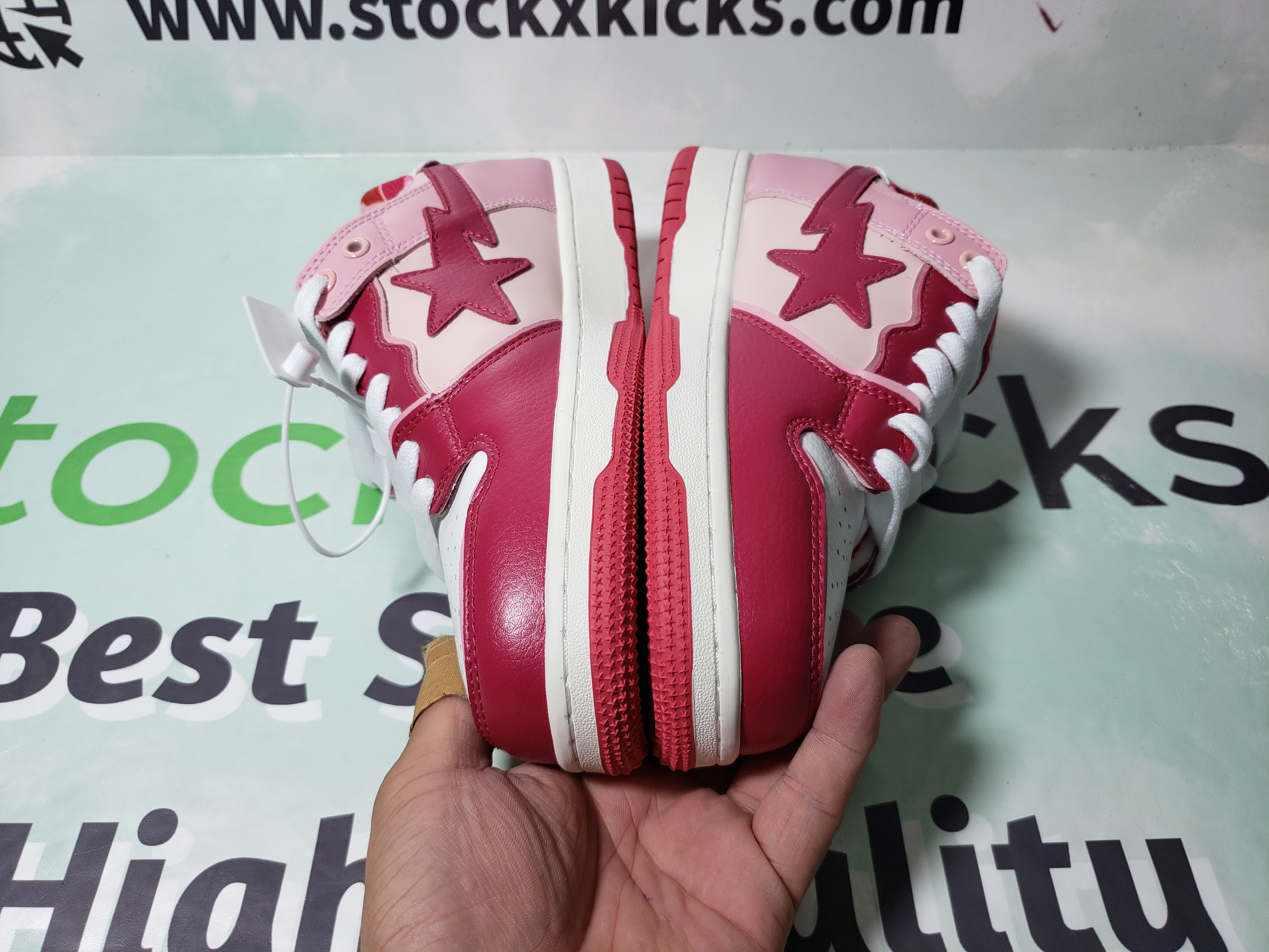 A Bathing Ape Bape Sk8 Sta Low 1G70-109-0028 review stockxkicks 02