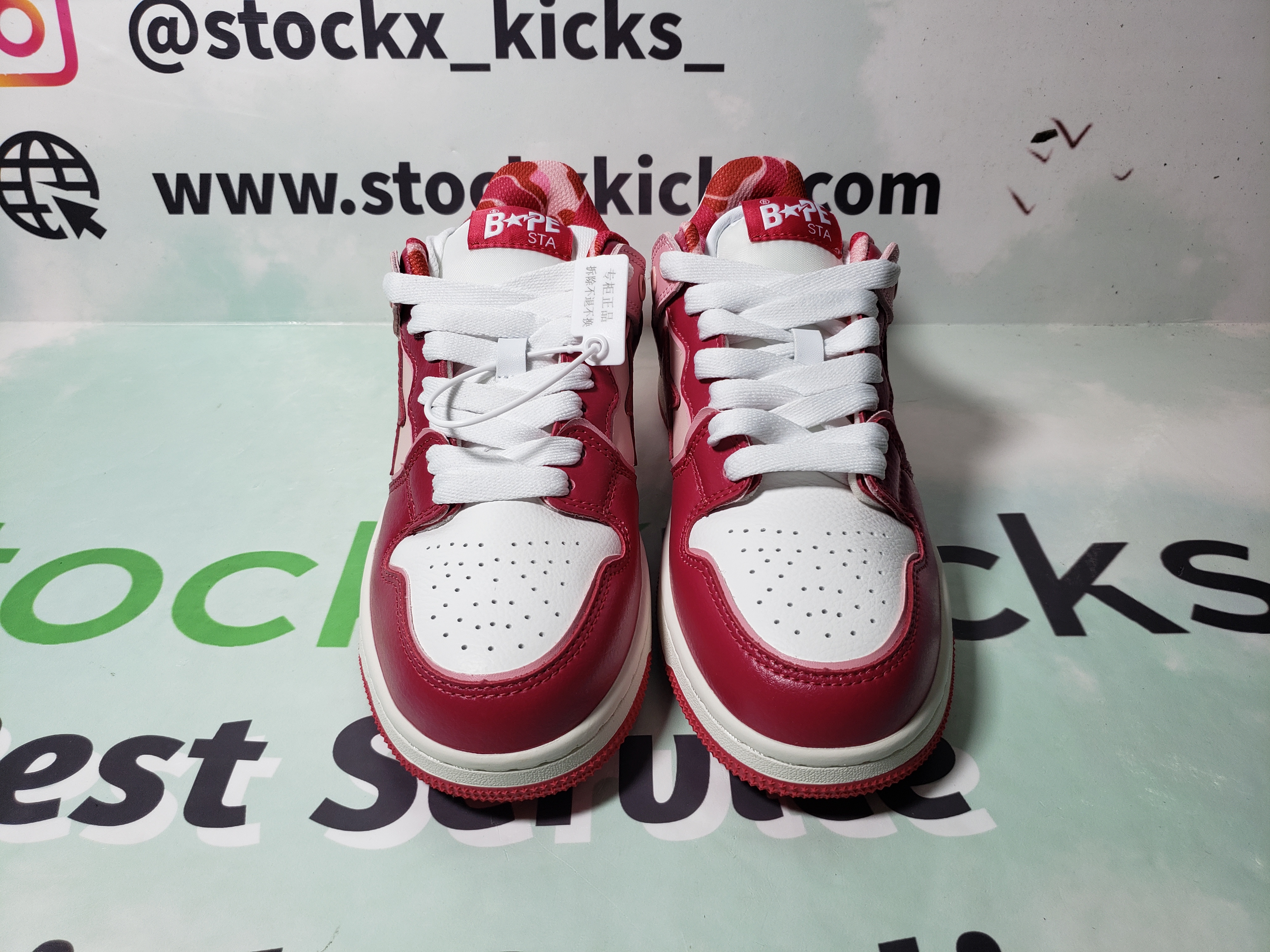 A Bathing Ape Bape Sk8 Sta Low 1G70-109-0028 review stockxkicks 01