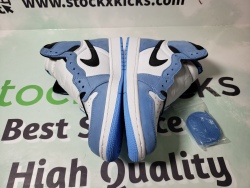 PK God Batch Air Jordan 1 Retro High White University Blue Black 555088-134 review stockxkicks 03