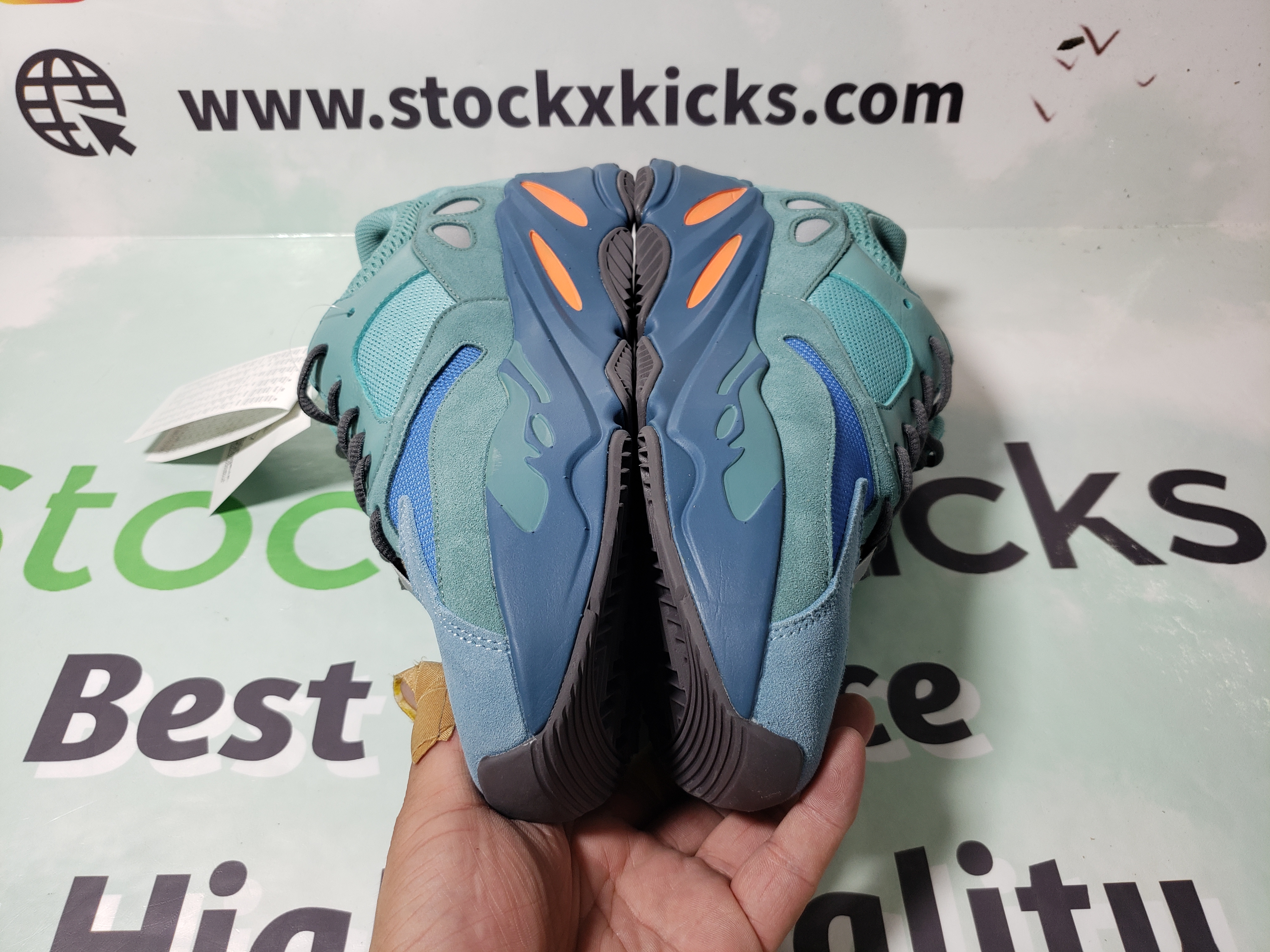 LJR Batch adidas Yeezy Boost 700 Faded Azure GZ2002 review stockxkicks 02