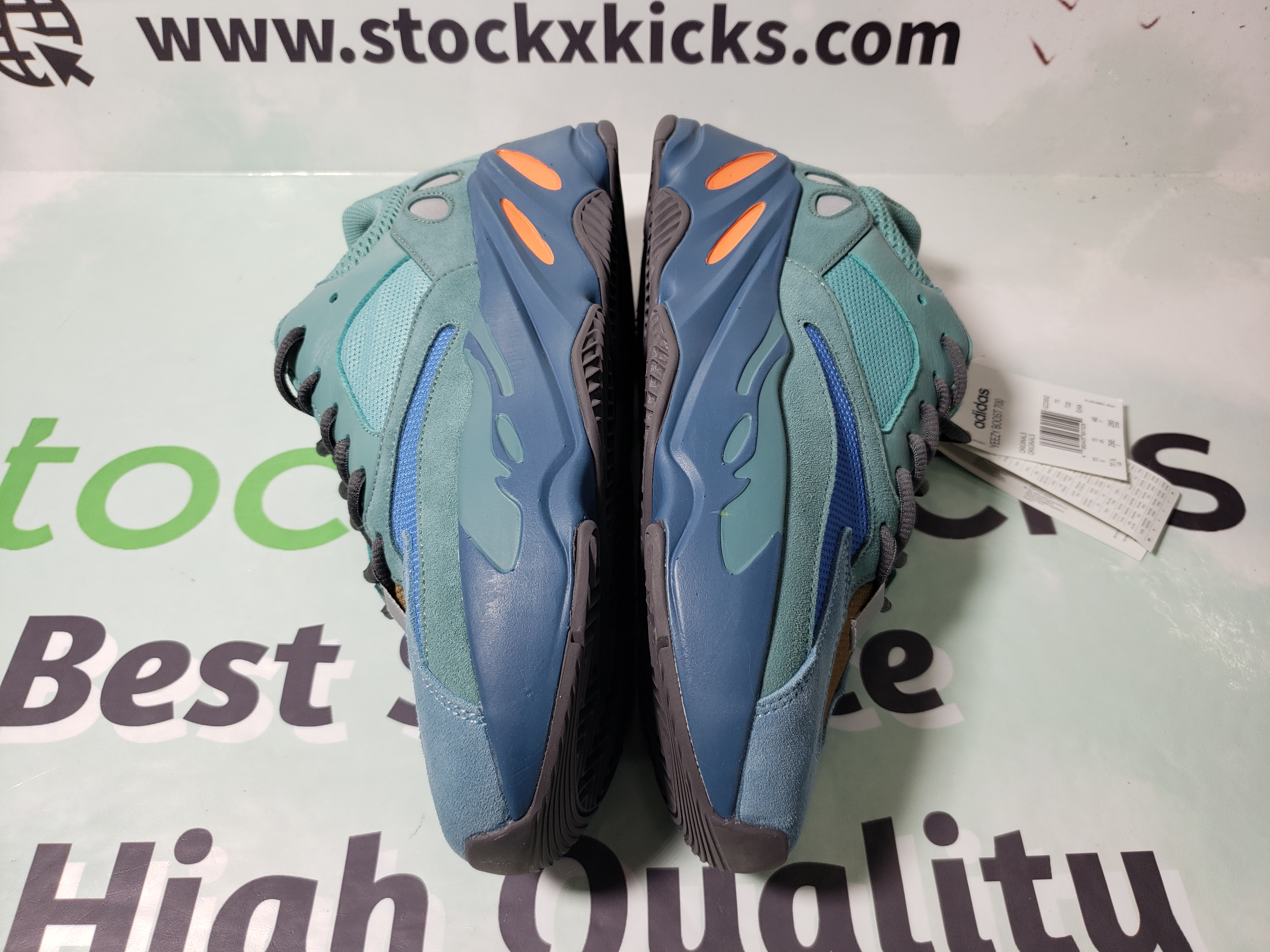 LJR Batch adidas Yeezy Boost 700 Faded Azure GZ2002 review stockxkicks 03