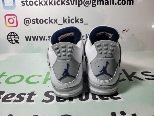 PK God Batch  Air Jordan 4 Retro White Midnight Navy DH6927-140 review 