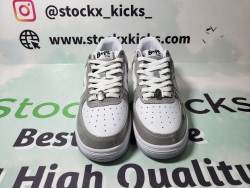 A Bathing Ape Bape Sta Low Silver 1H73 191 921 review stockxkicks 02