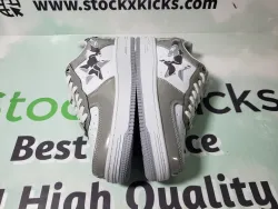 A Bathing Ape Bape Sta Low Silver 1H73 191 921 review stockxkicks 04