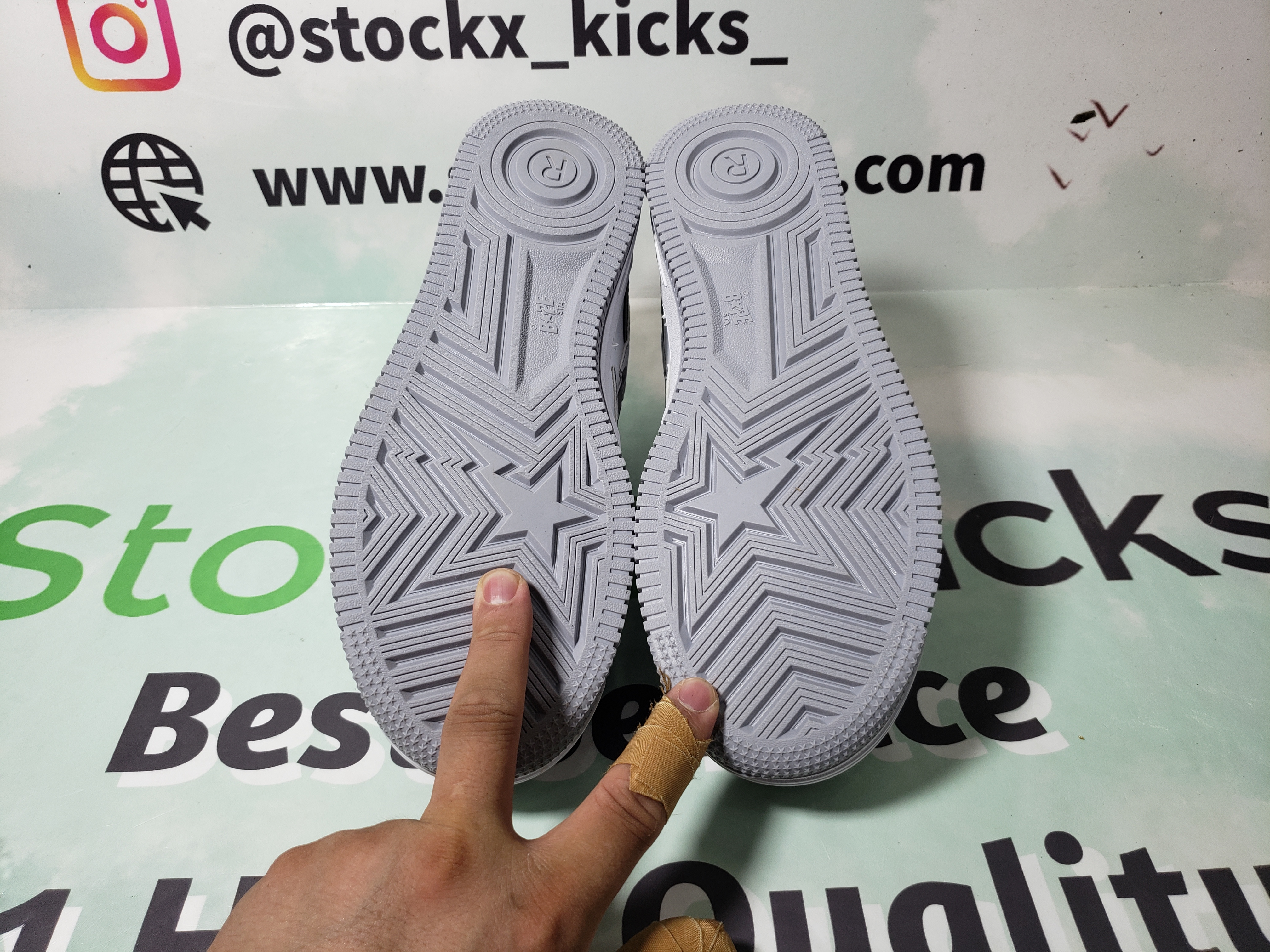 A Bathing Ape Bape Sta Low Silver 1H73 191 921 review stockxkicks 04