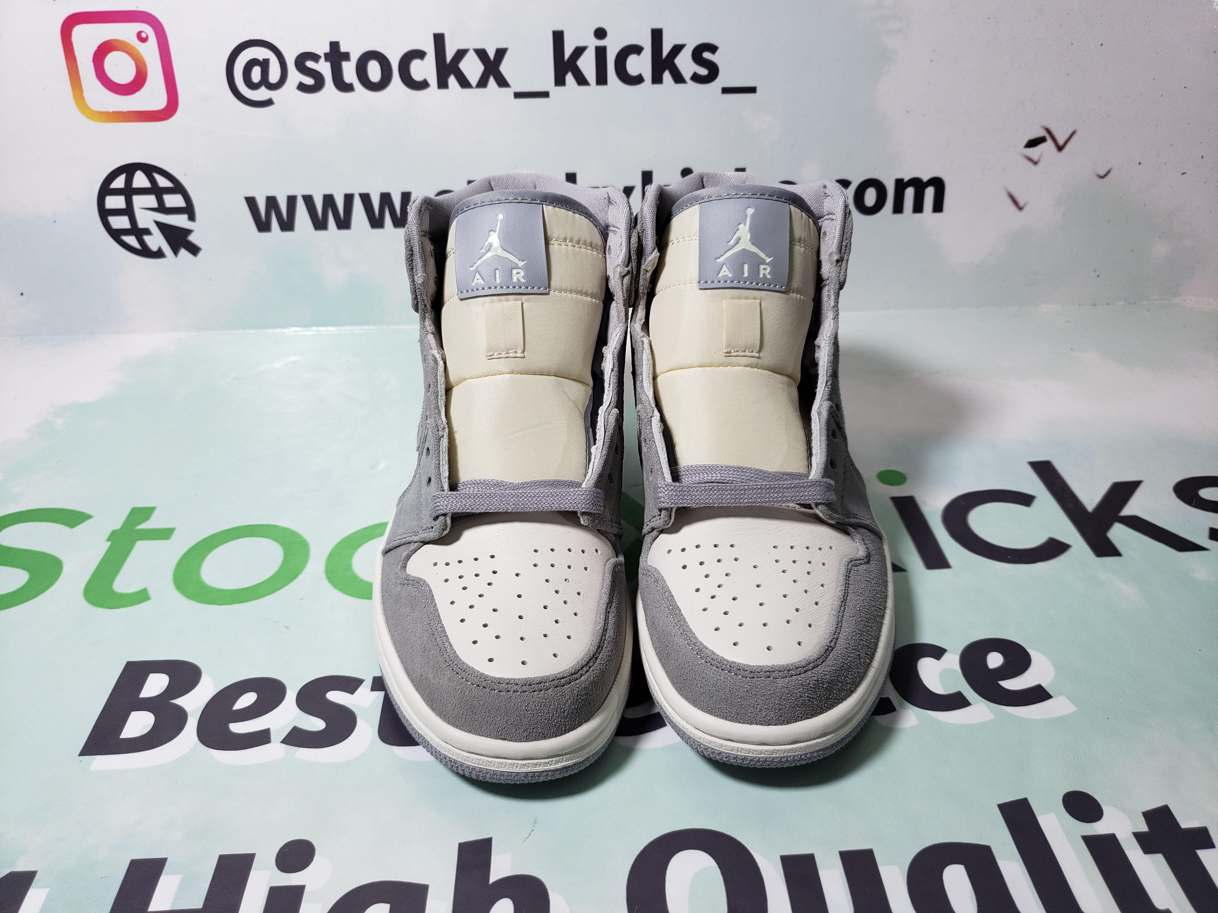 LJR Batch Jordan 1 Retro HighPale Ivory (W) AH7389-101 review stockxkicks 01
