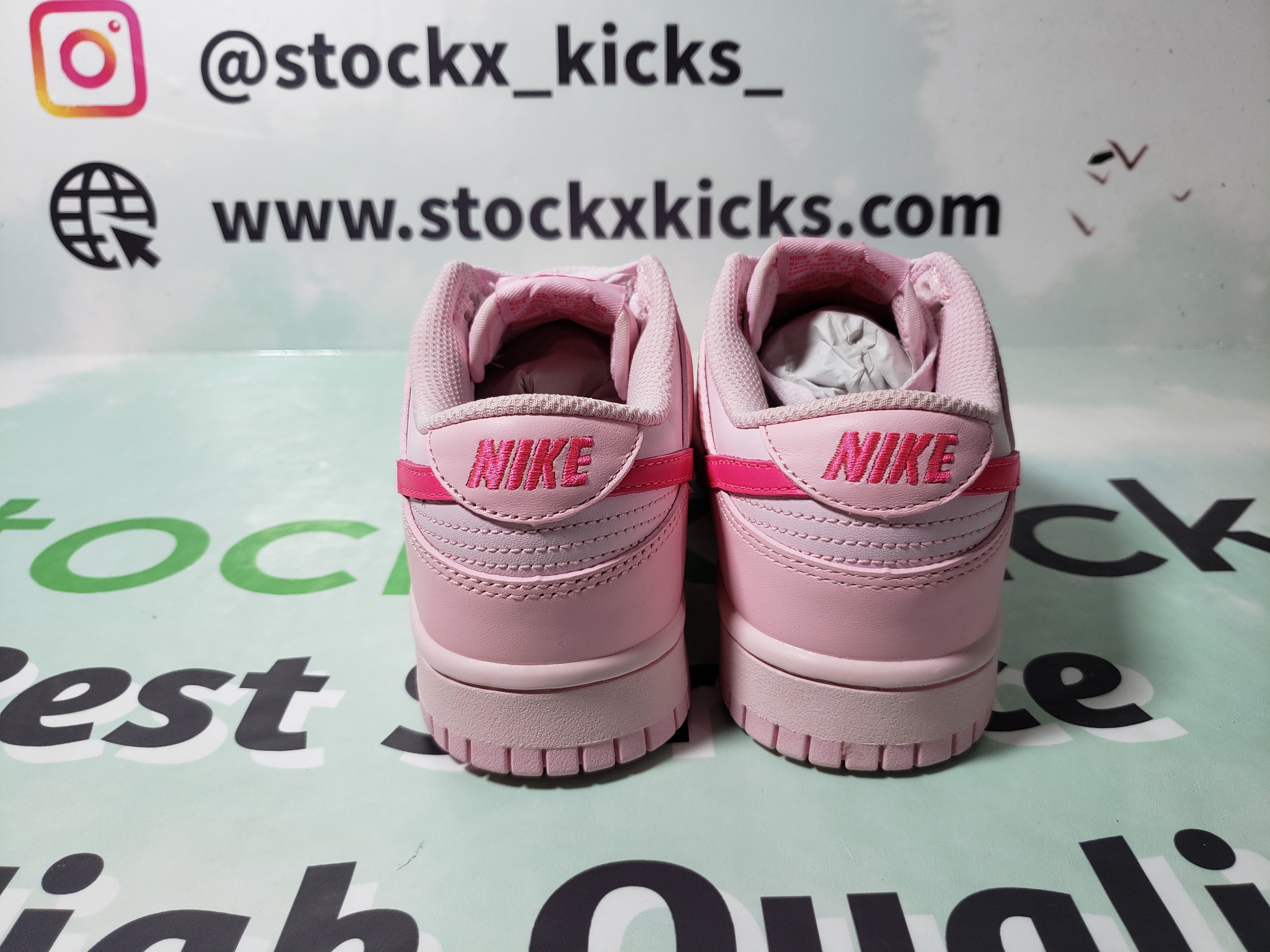LJR Batch Nike Dunk Low Triple Pink DH9765-600 review stockxkicks 00