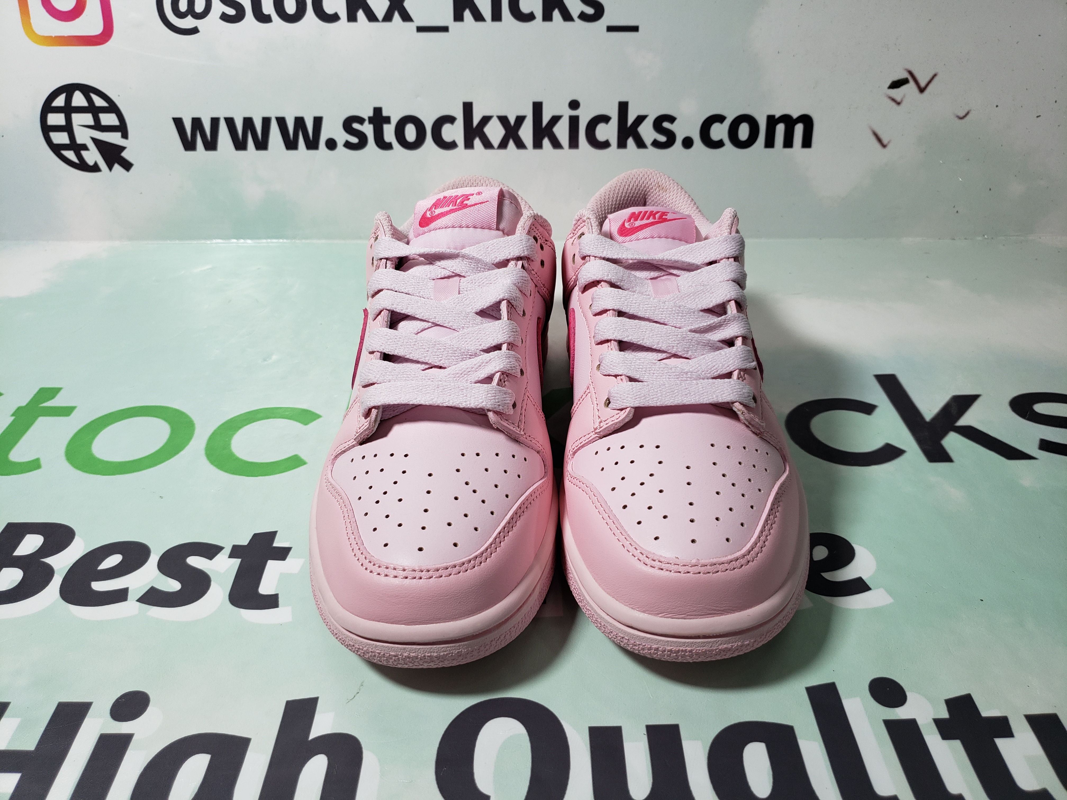 LJR Batch Nike Dunk Low Triple Pink DH9765-600 review stockxkicks 01