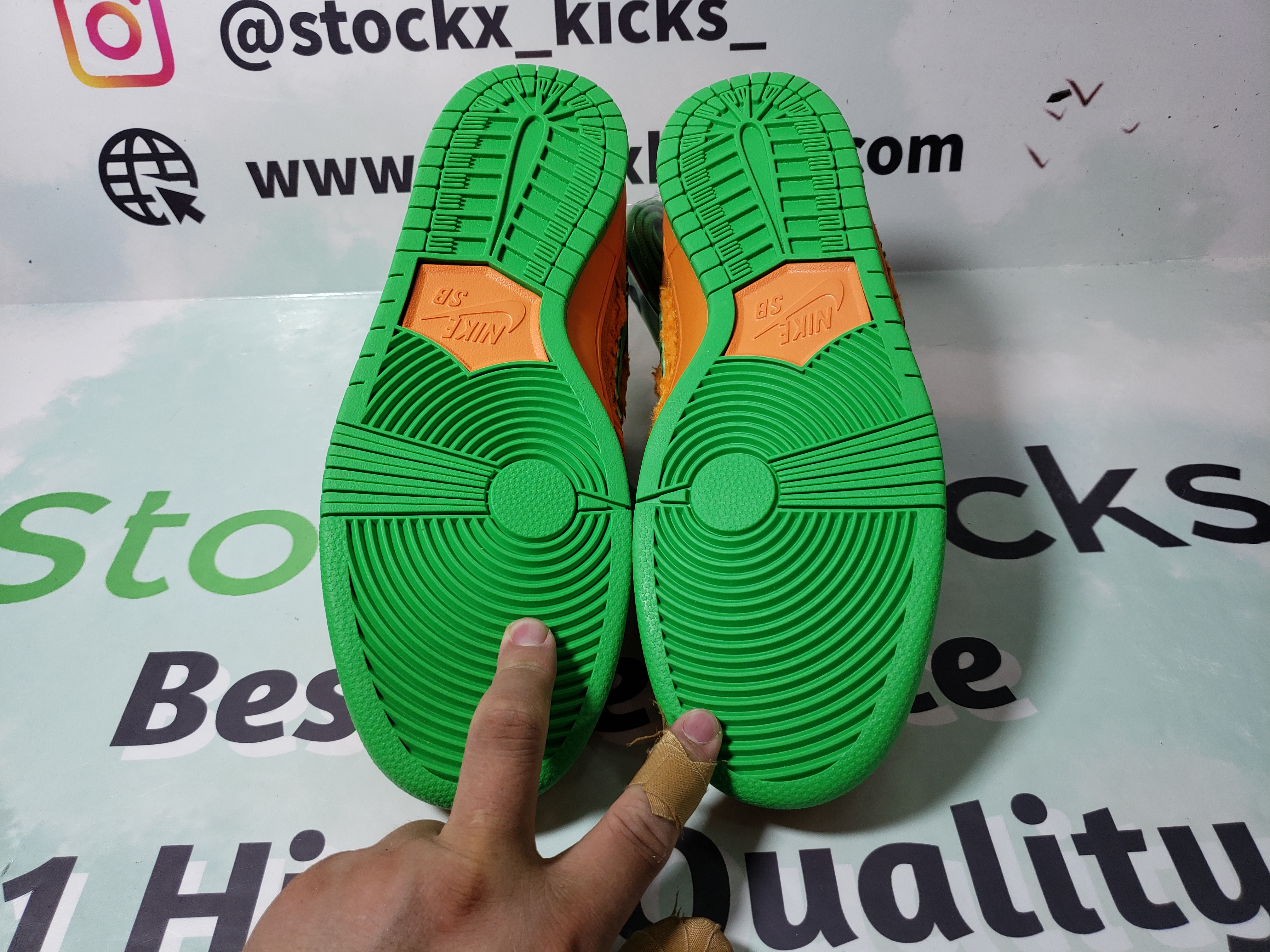 PK God Batch Nike SB Dunk Low Grateful Dead Bears Orange CJ5378-800 review stockxkicks 04