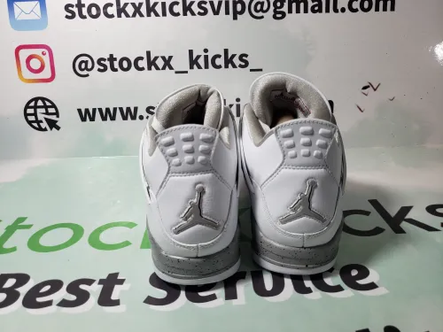 PK God Batch Air Jordan 4 White Oreo CT8527-100 review 