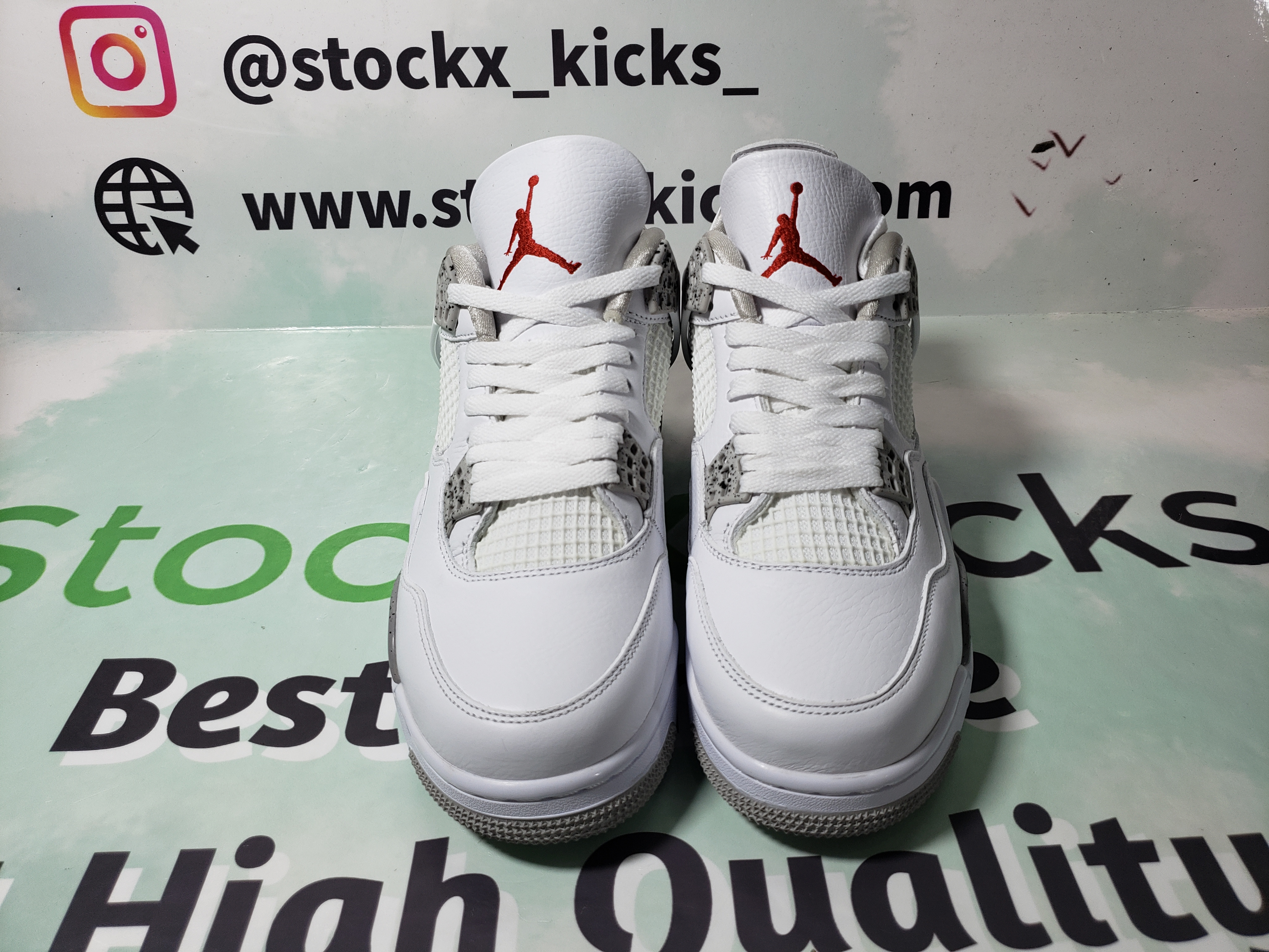 PK God Batch Air Jordan 4 White Oreo CT8527-100 review stockxkicks 01