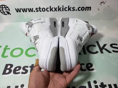 PK God Batch Air Jordan 4 White Oreo CT8527-100 review stockxkicks 02