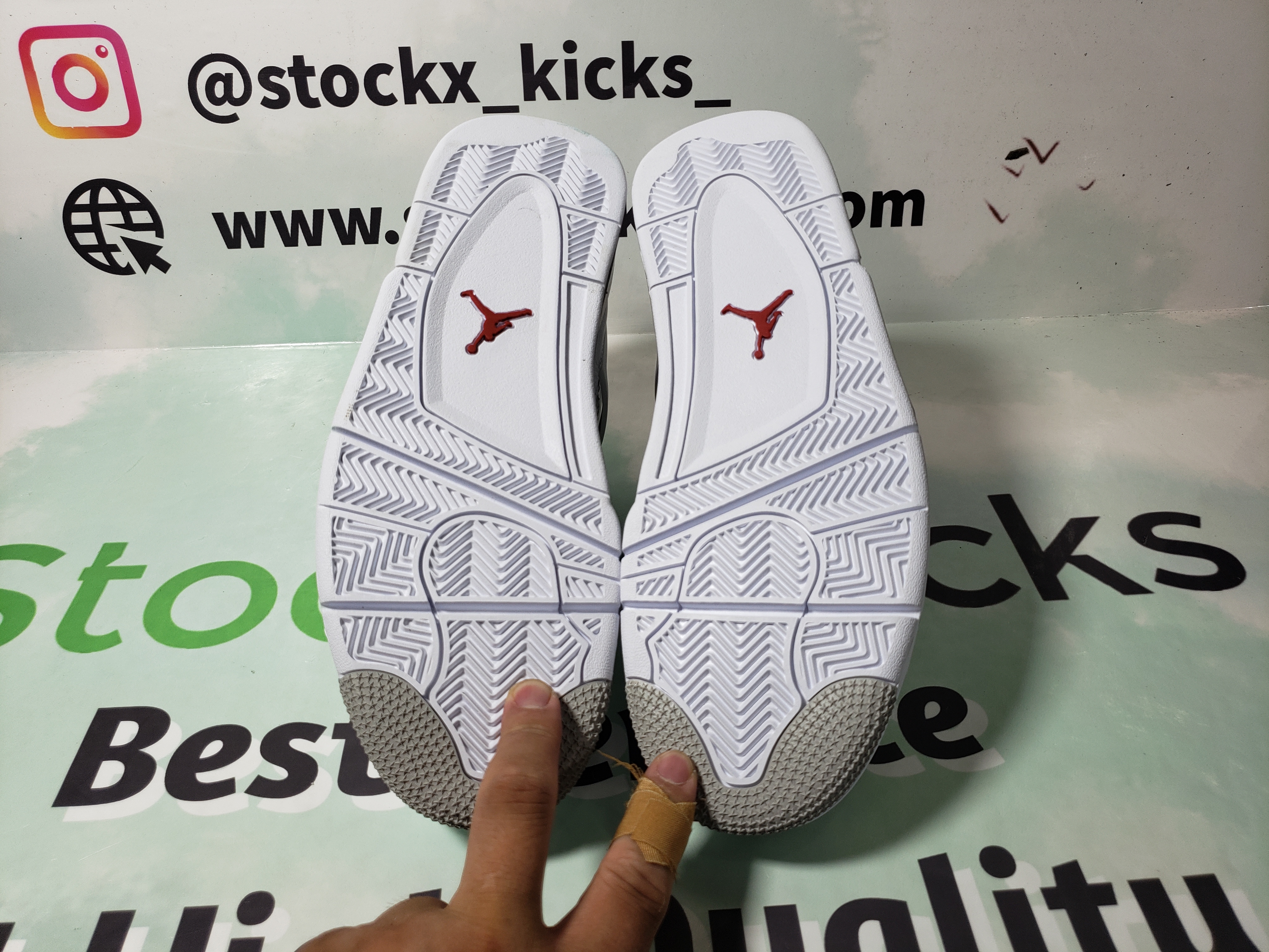 PK God Batch Air Jordan 4 White Oreo CT8527-100 review stockxkicks 04