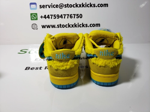 PK God Batch Nike SB Dunk Low Grateful Dead Bears Opti Yellow CJ5378-700 review 
