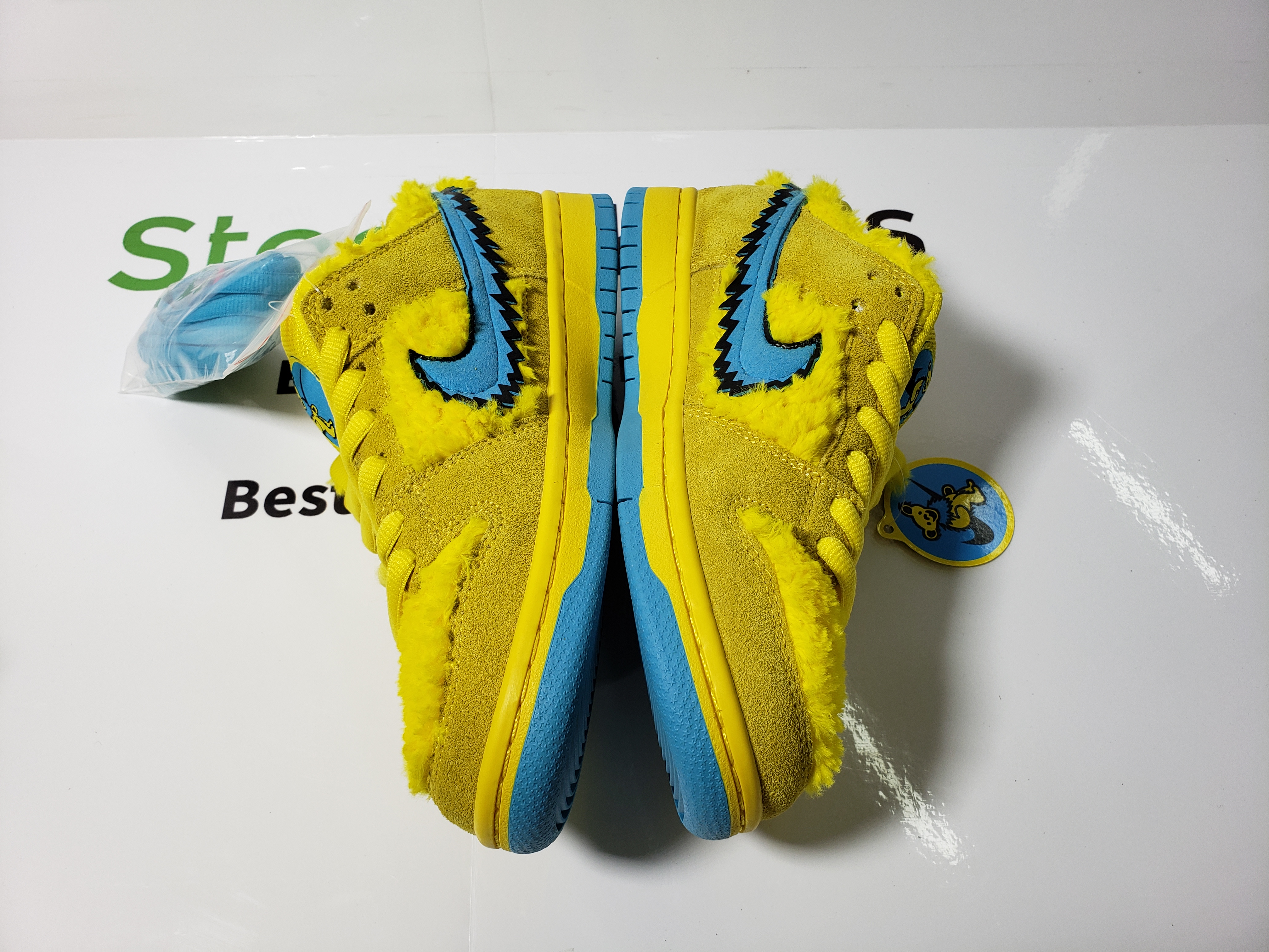 PK God Batch Nike SB Dunk Low Grateful Dead Bears Opti Yellow CJ5378-700 review stockxkicks 02