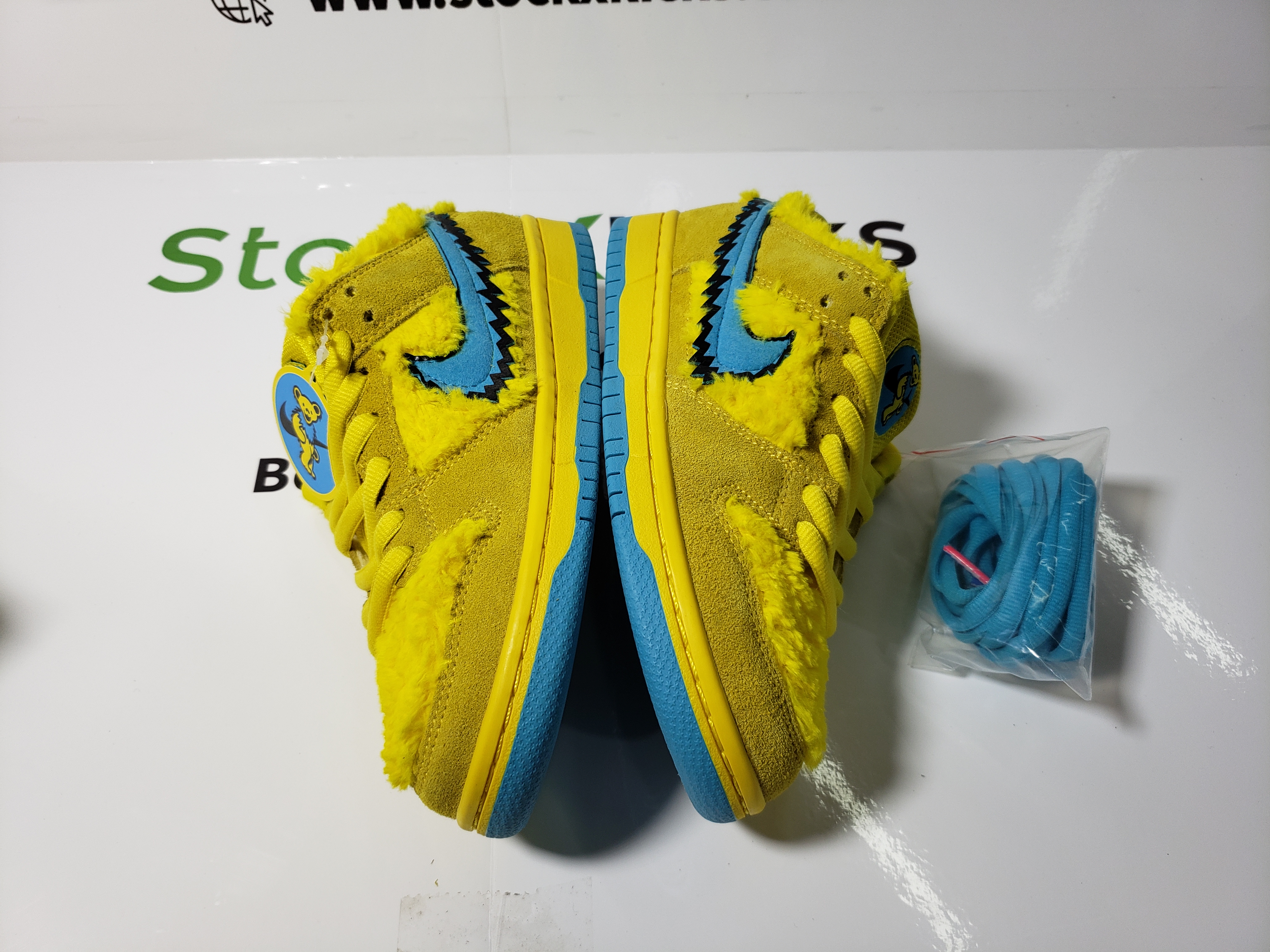 PK God Batch Nike SB Dunk Low Grateful Dead Bears Opti Yellow CJ5378-700 review stockxkicks 03