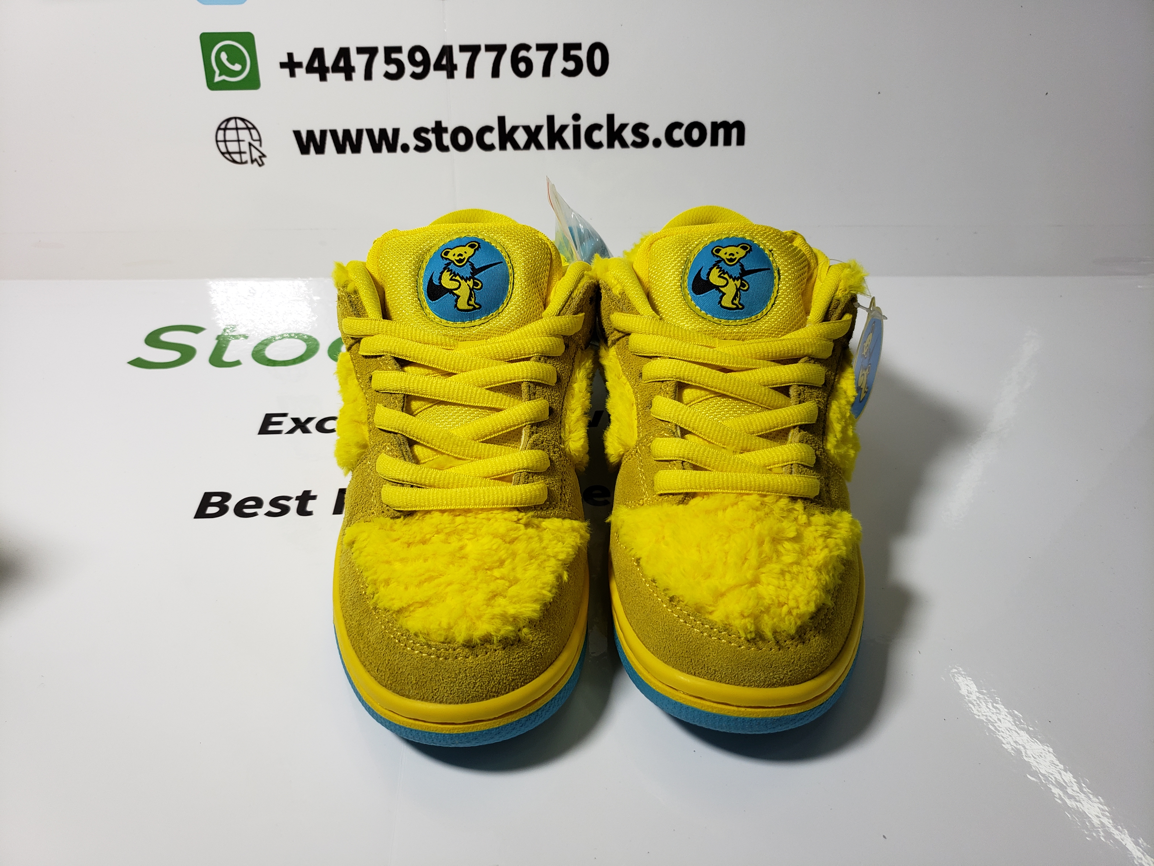 PK God Batch Nike SB Dunk Low Grateful Dead Bears Opti Yellow CJ5378-700 review stockxkicks 01