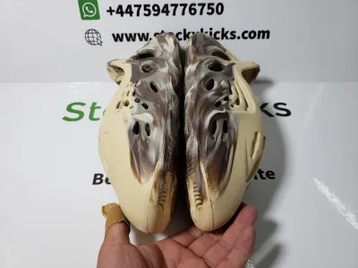 PK God Batch adidas originals Yeezy Foam Runner MX Cream Clay GX8774 review stockxkicks QC 03