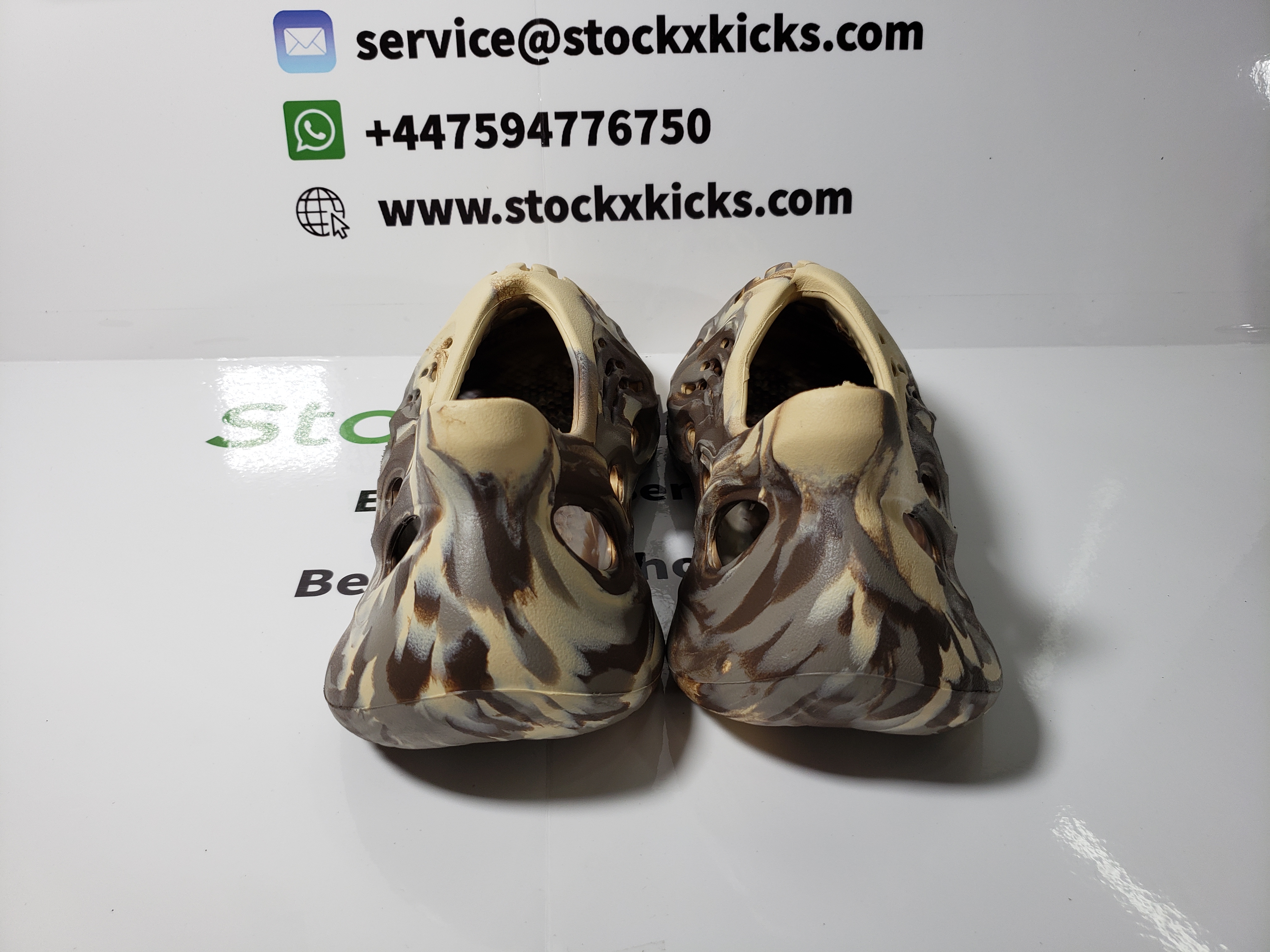 PK God Batch adidas originals Yeezy Foam Runner MX Cream Clay GX8774 review stockxkicks QC 00