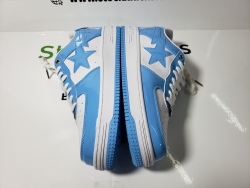 A Bathing Ape Bape Sta Low White Blue 1M70-191-001 review stockxkicks 04