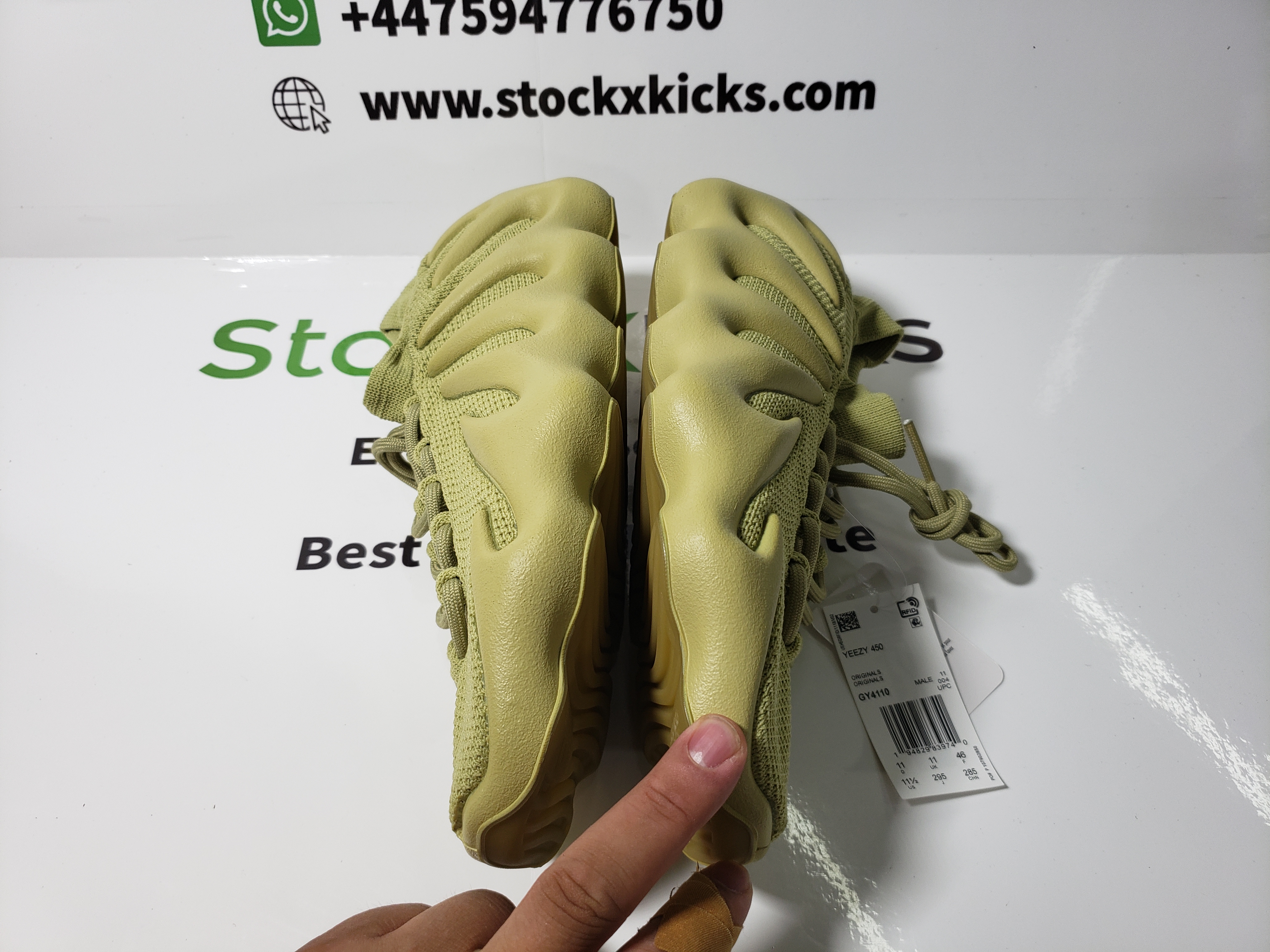 PK God Batch adidas Yeezy 450 Resin GY4110 review stockxkicks 03