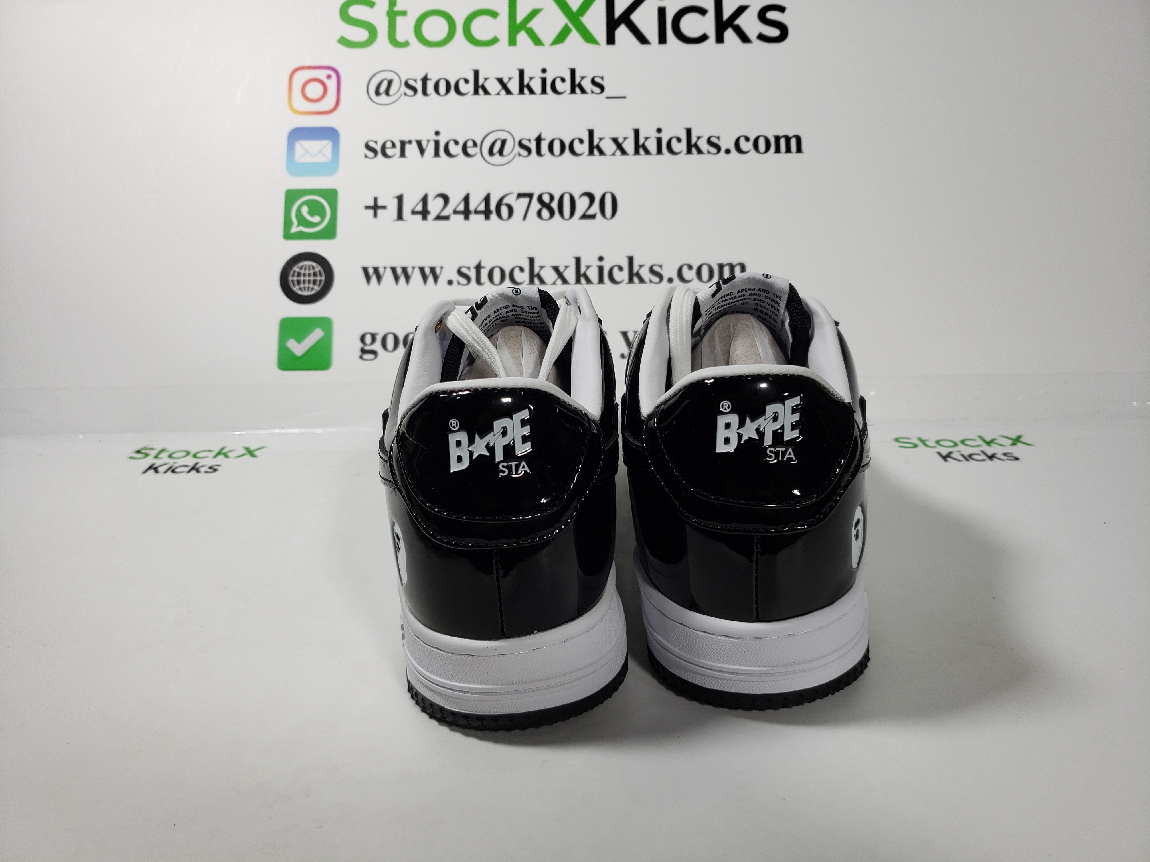 A Bathing Ape Bape Sta Low Black White 1H70-191-001 review Kvido Havlík 01