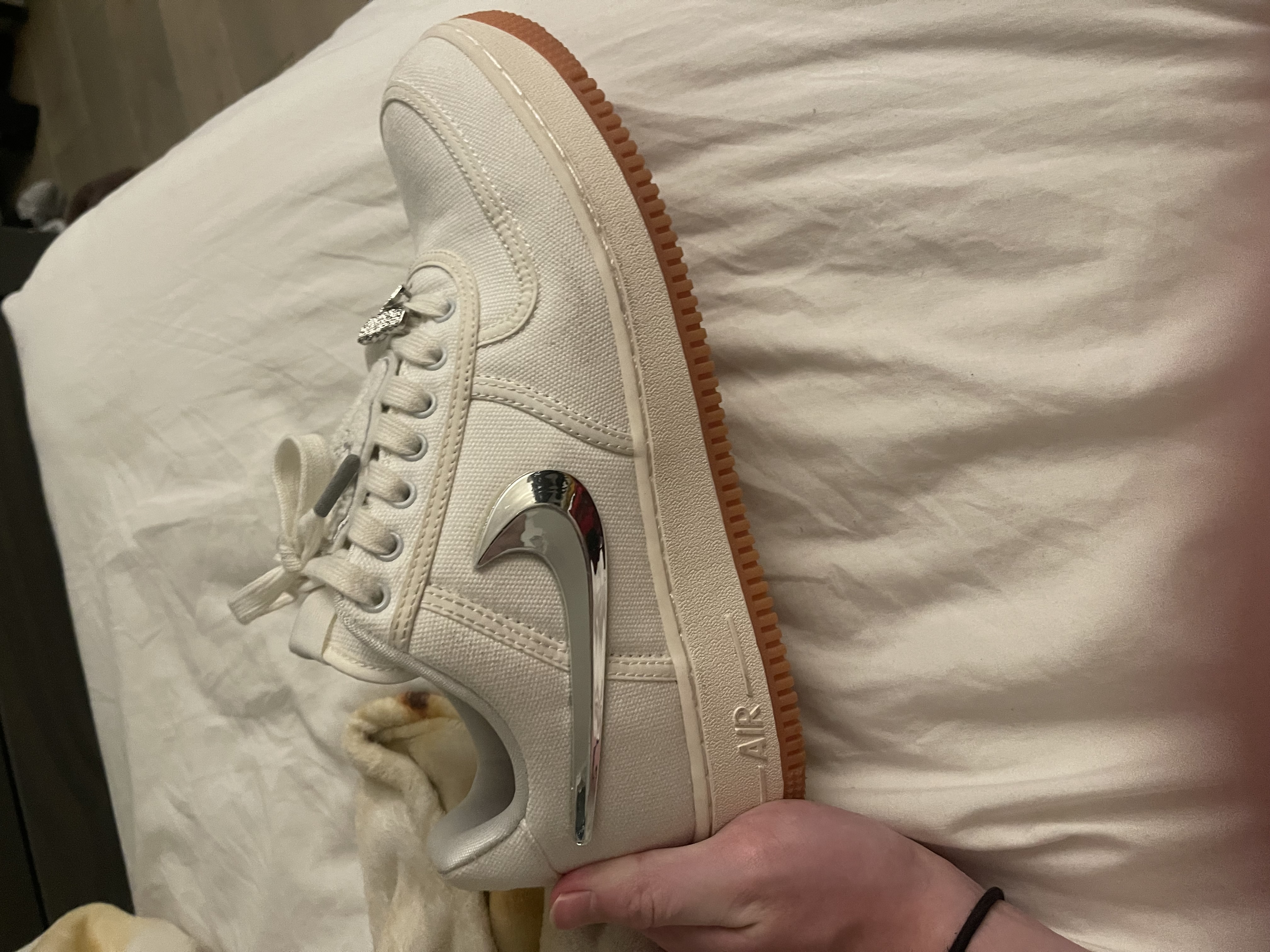 PK God Batch Nike Air Force 1 Low Travis Scott Sail AQ4211-101 review Amazing 00