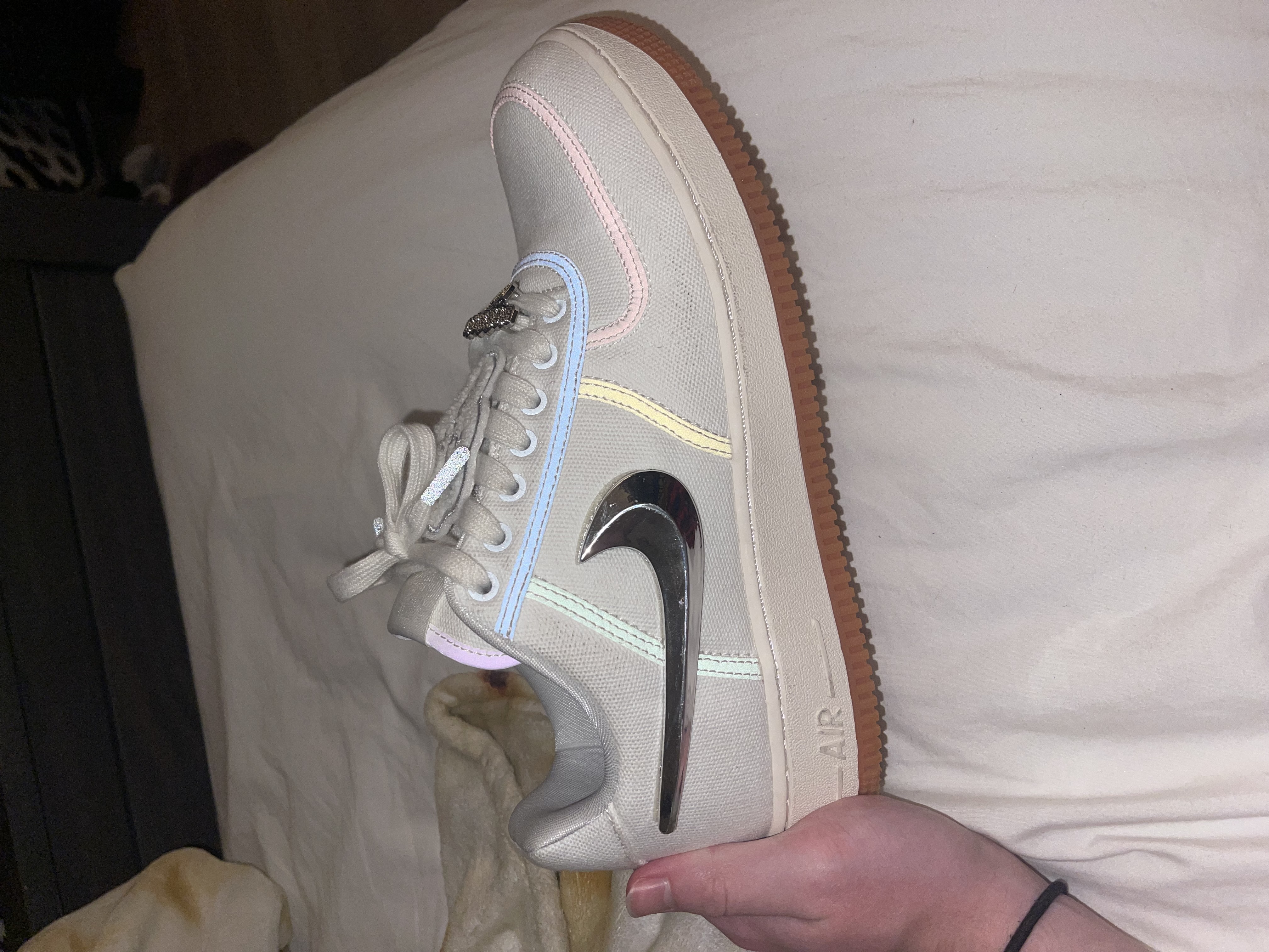 PK God Batch Nike Air Force 1 Low Travis Scott Sail AQ4211-101 review Amazing 01