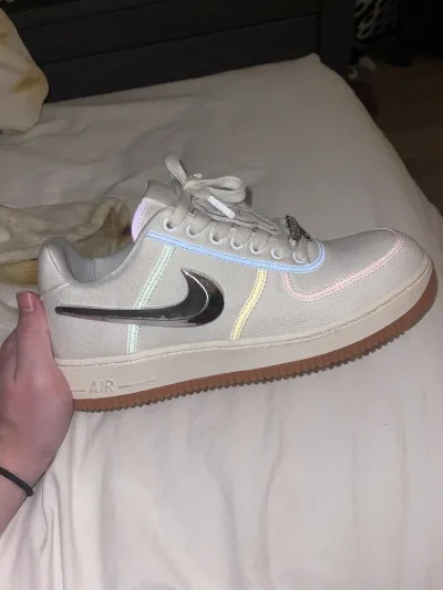 PK God Batch Nike Air Force 1 Low Travis Scott Sail AQ4211-101 review Amazing 01