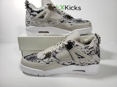 Pk God Batch Nike Air Jordan 4 Premium “Snakeskin” 819139-030 review stockxkicks 03