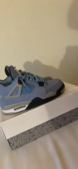 PK God Batch Air Jordan 4 SE University Blue CT8527-400 review Hank Feger 03