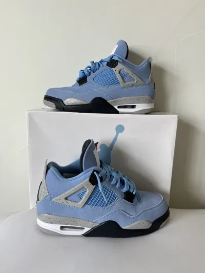 PK God Batch Air Jordan 4 SE University Blue CT8527-400 review Hank Feger 05