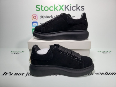 【High Quality $59 Free Shipping】Alexander McQueen Sneaker Black 553761WHV671000 review stockxkicks 03