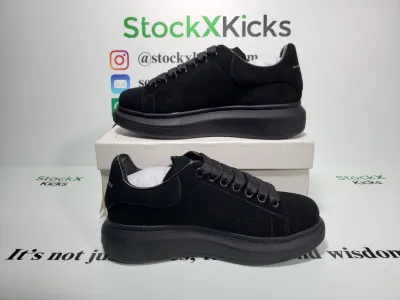 【High Quality $59 Free Shipping】Alexander McQueen Sneaker Black 553761WHV671000 review stockxkicks 03