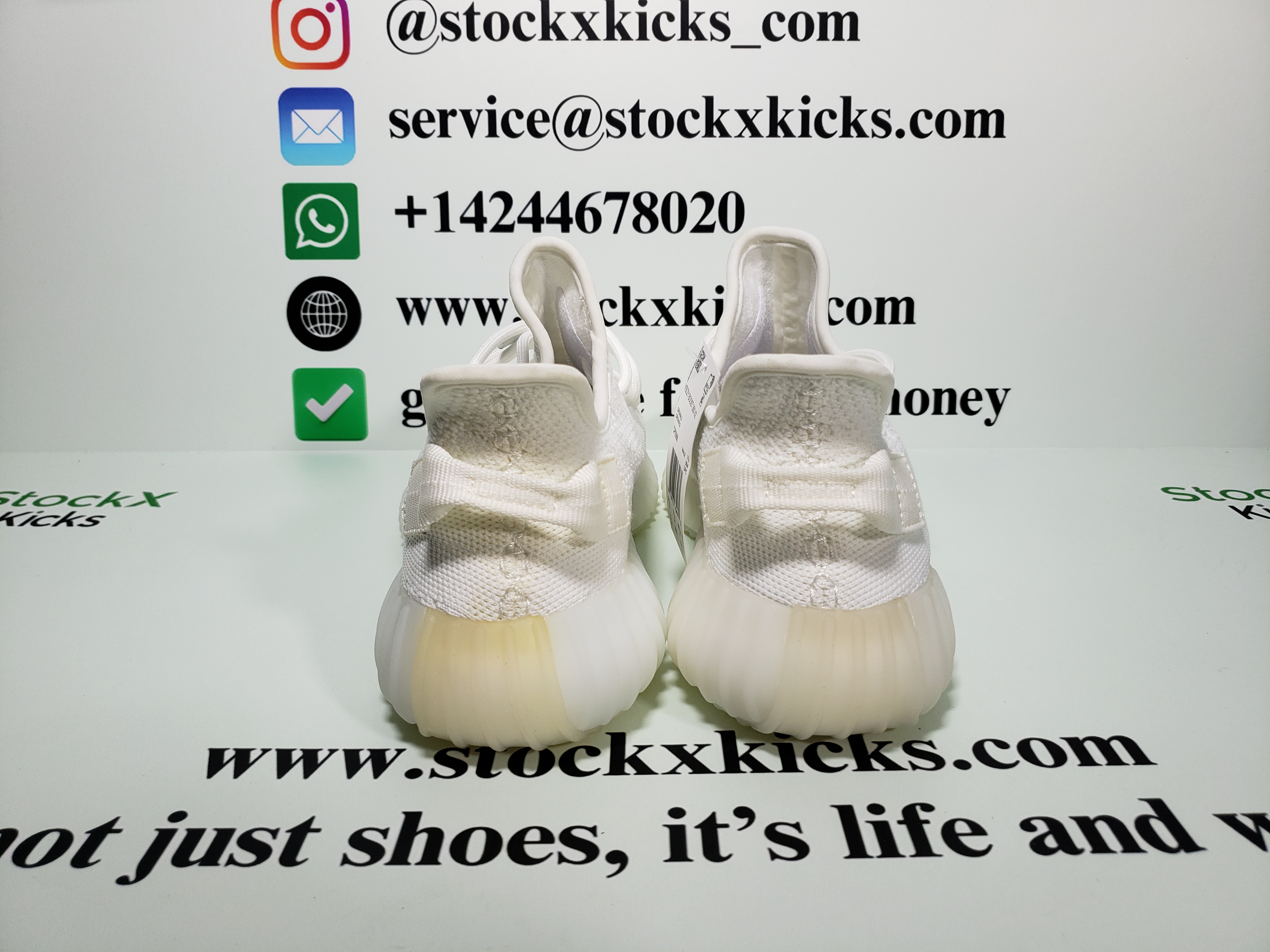 【High Quality $59 Free Shipping】adidas Yeezy Boost 350 V2 Cream White CP9366 review stockxkicks 01