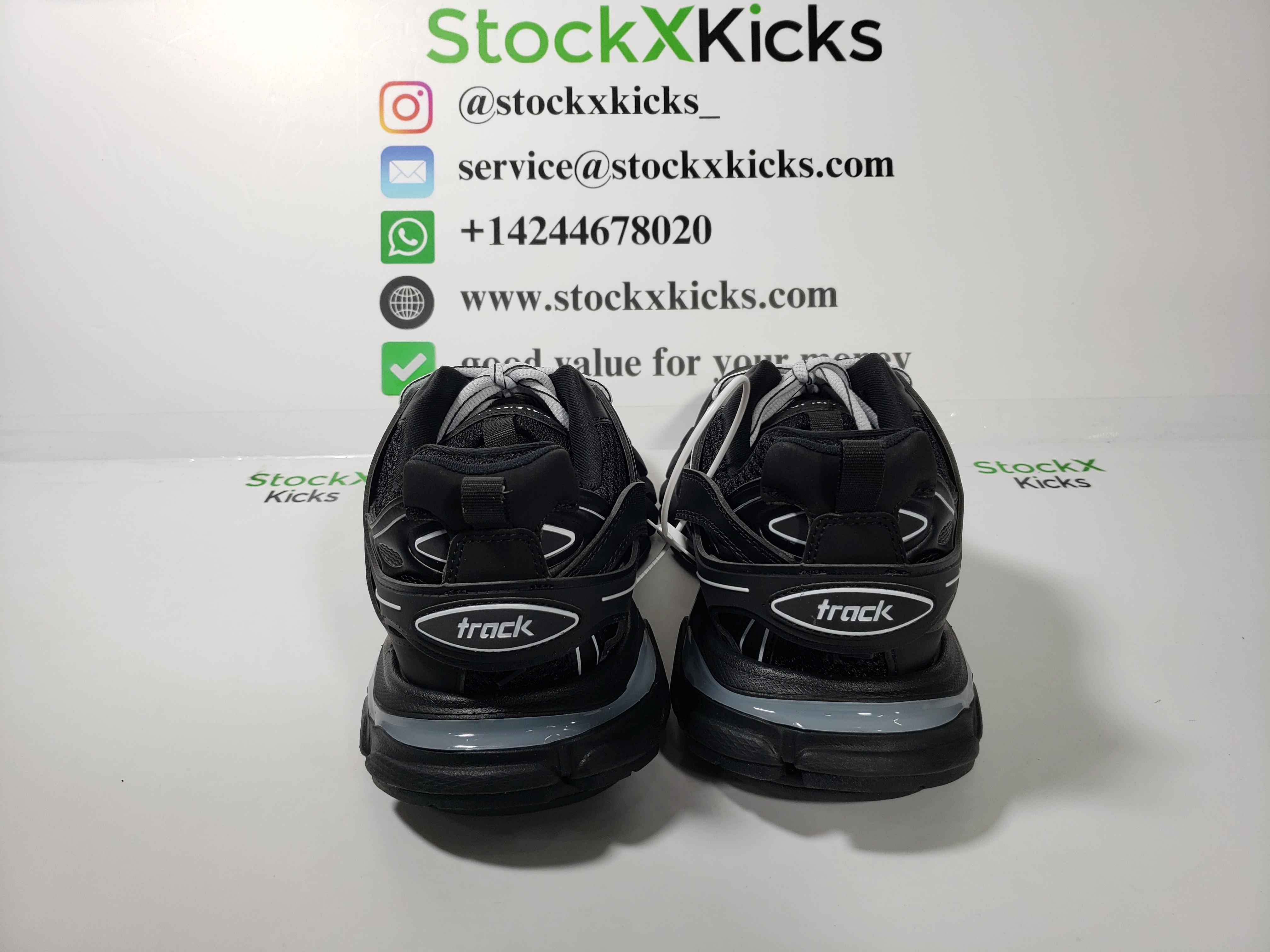 Balenciaga Track Tess Black And White (LED) 542023 W1GB1 2045 review stockxkicks 01