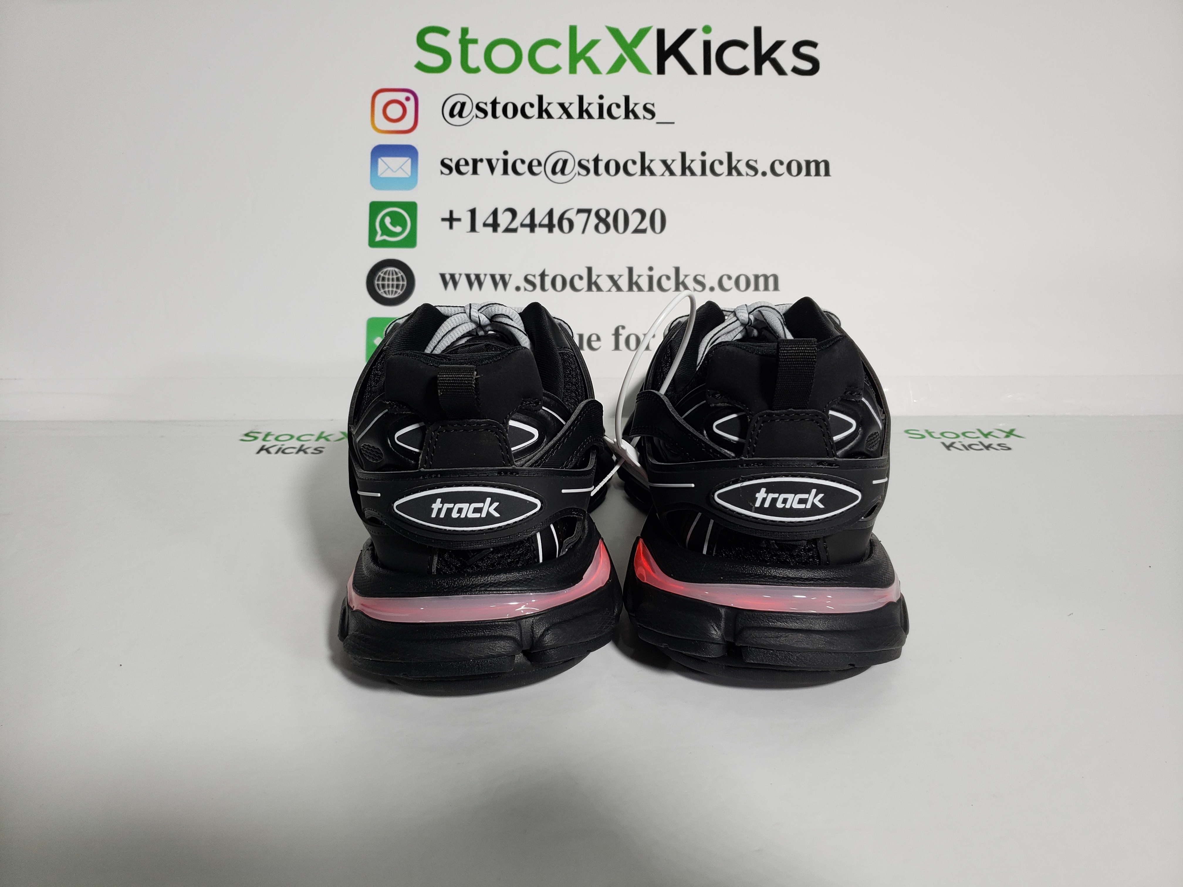 Balenciaga Track Tess Black And White (LED) 542023 W1GB1 2045 review stockxkicks 02