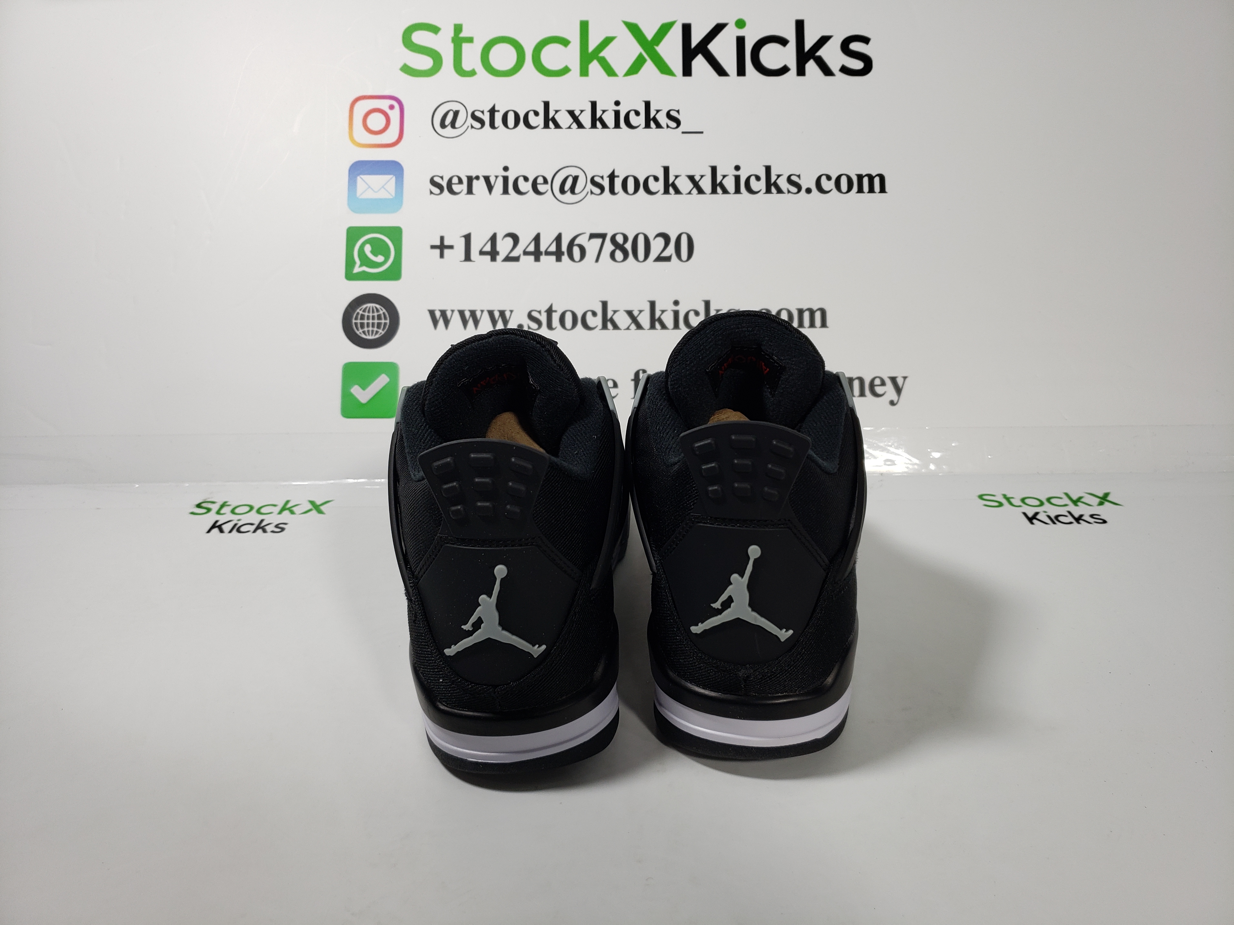 Special offer Batch Air Jordan 4 Retro Black Canvas DH7138-006 review stockxkicks 00