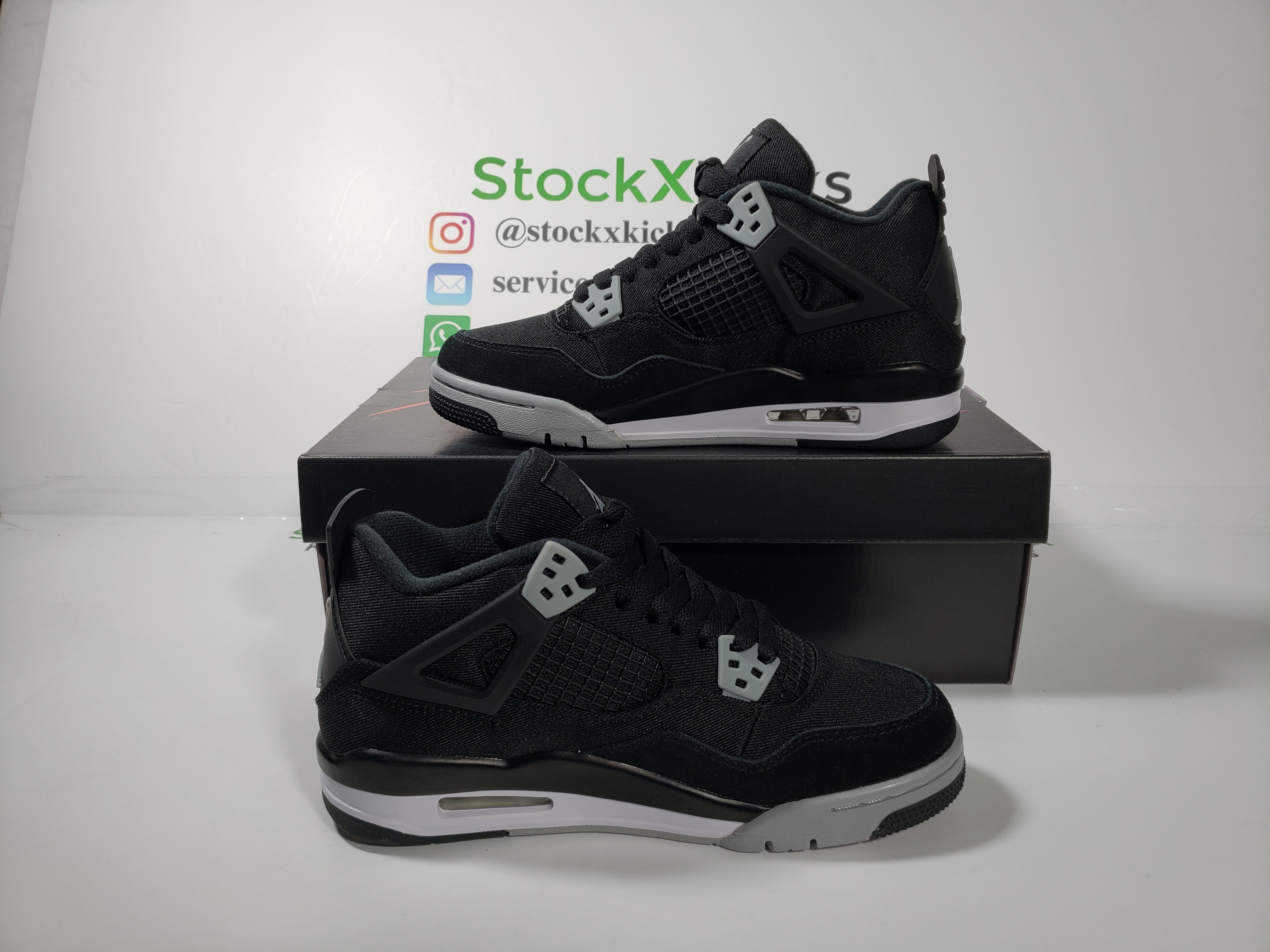 Special offer Batch Air Jordan 4 Retro Black Canvas DH7138-006 review stockxkicks 02