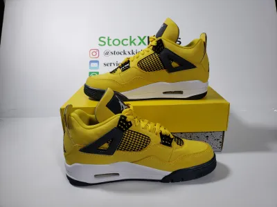 Special offer Batch Air Jordan 4 Retro Lightning CT8527-700 review stockxkicks 00