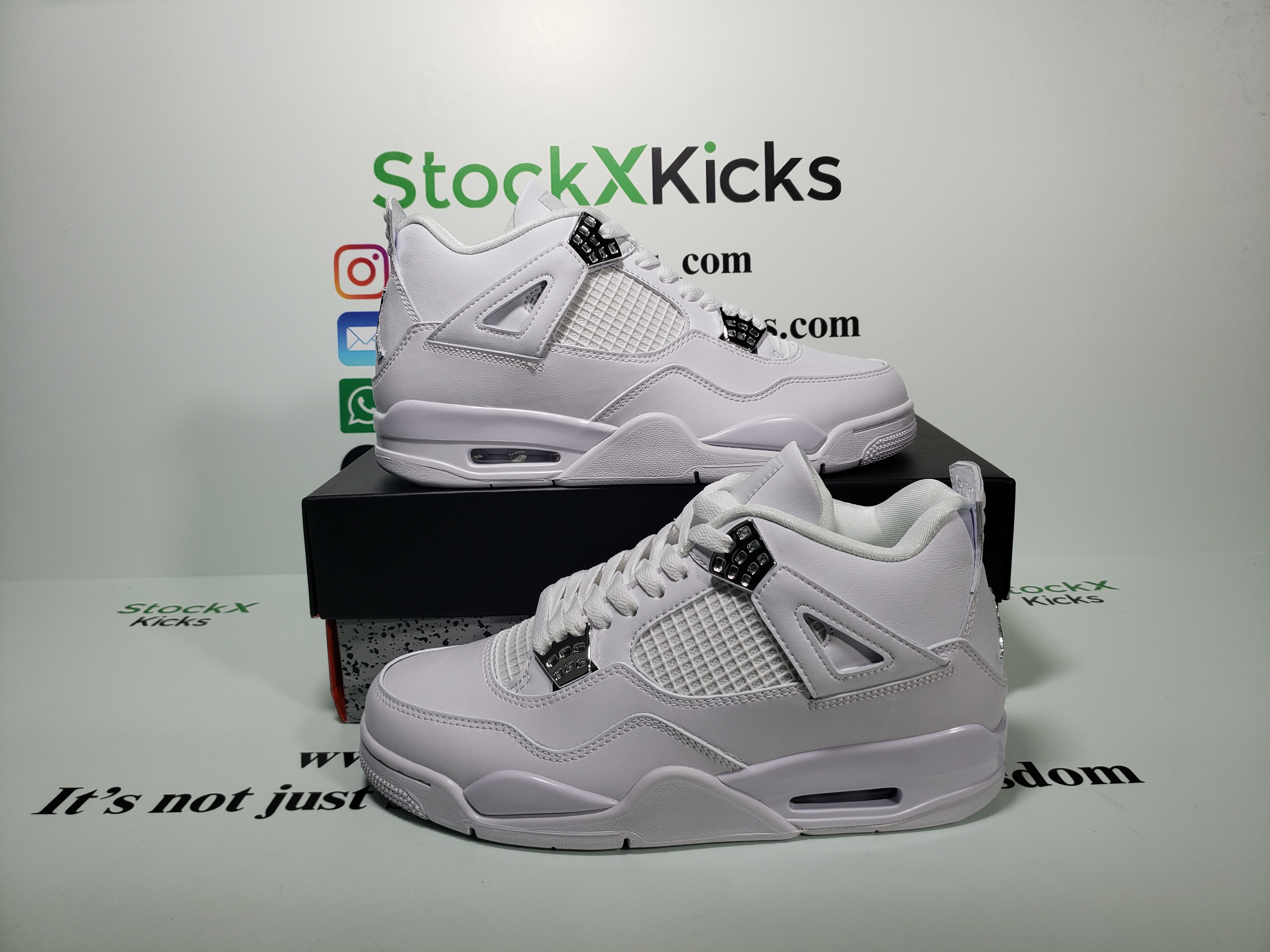Special offer Batch Air Jordan 4 Retro Pure Money 308497-100 review stockxkicks 00