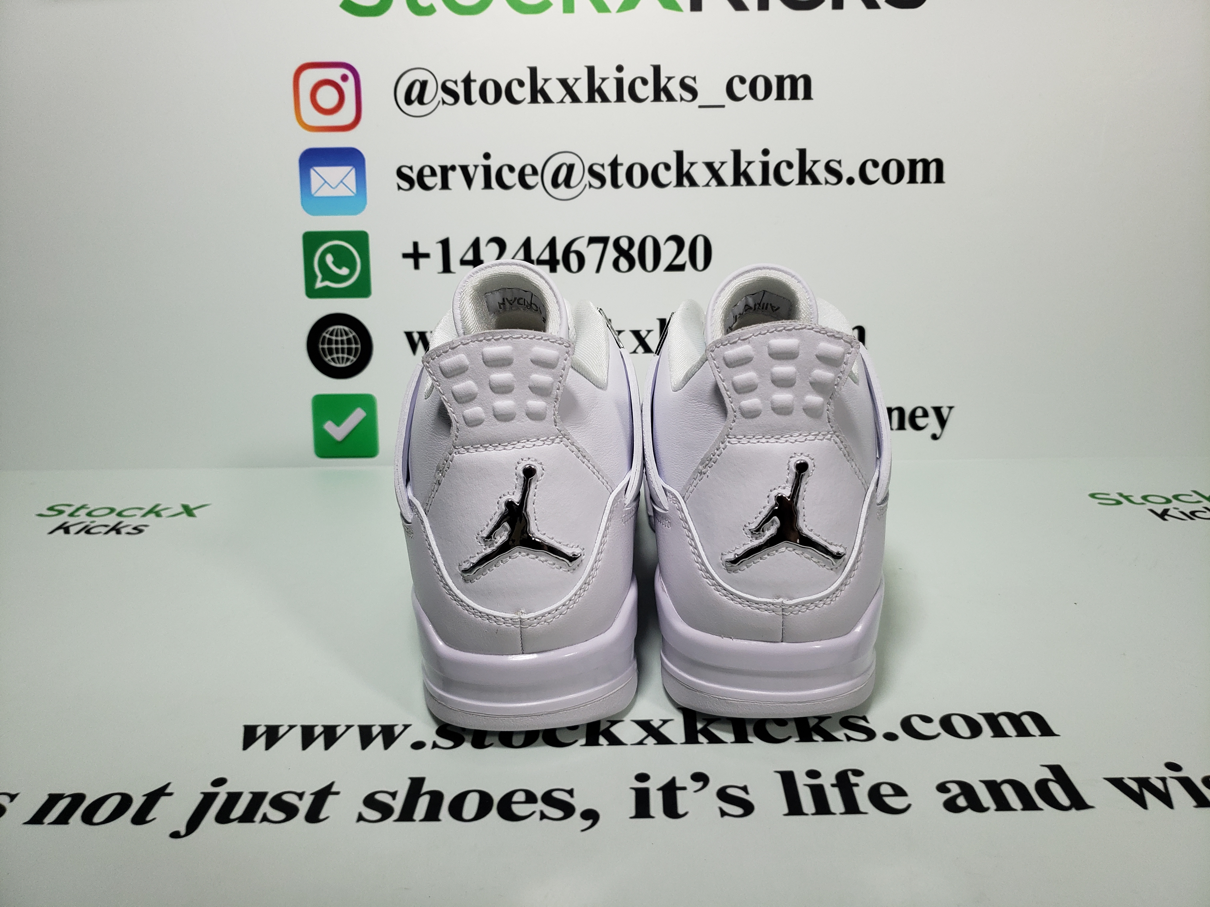 Special offer Batch Air Jordan 4 Retro Pure Money 308497-100 review stockxkicks 02