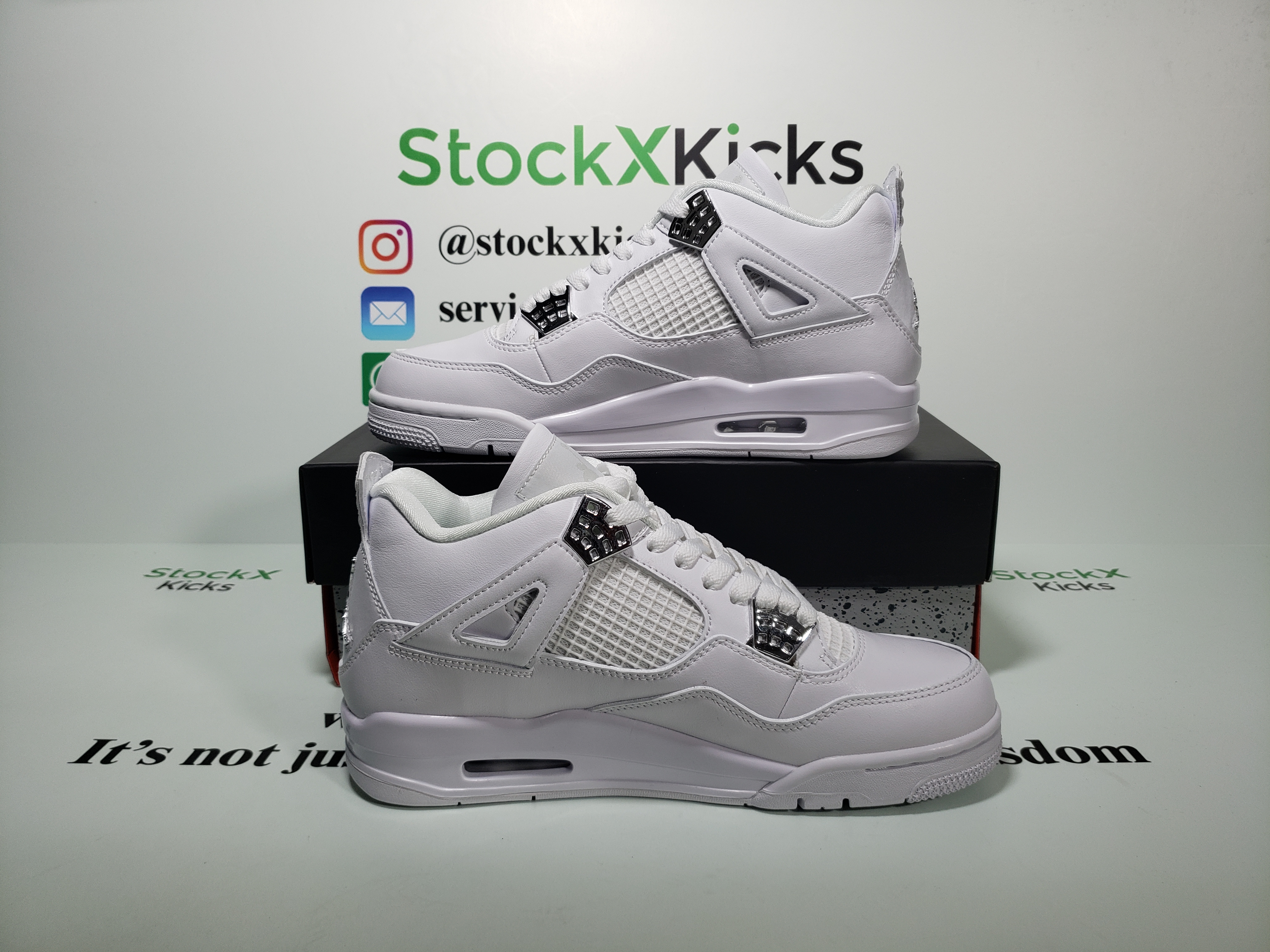 Special offer Batch Air Jordan 4 Retro Pure Money 308497-100 review stockxkicks 03