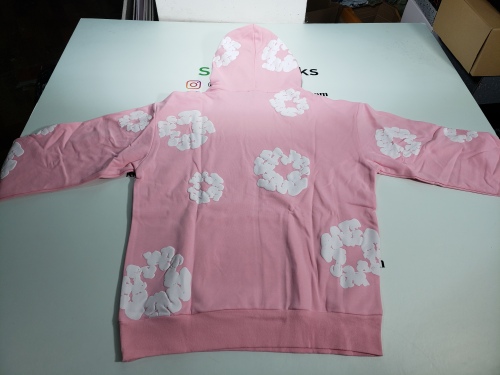 Denim Tears The Cotton Wreath Sweatshirt Pink Hoodie review 