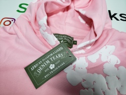 Denim Tears The Cotton Wreath Sweatshirt Pink Hoodie review stockxkicks 03