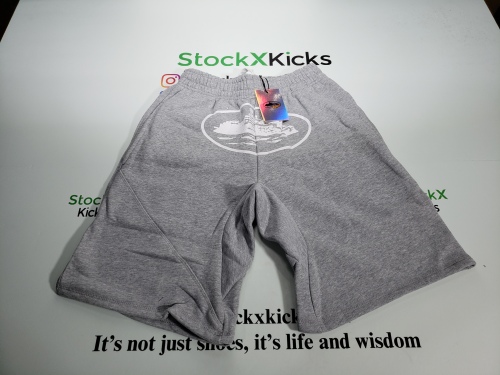 Corteiz OG Alcatraz Shorts Heather Grey review 