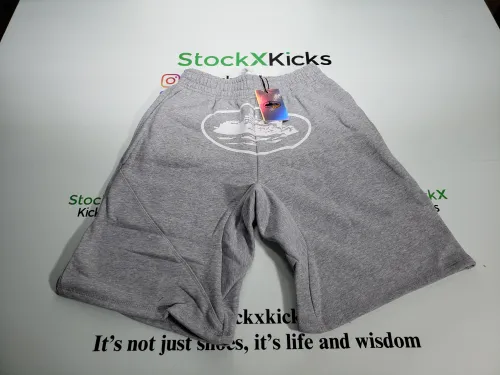 Corteiz OG Alcatraz Shorts Heather Grey review 